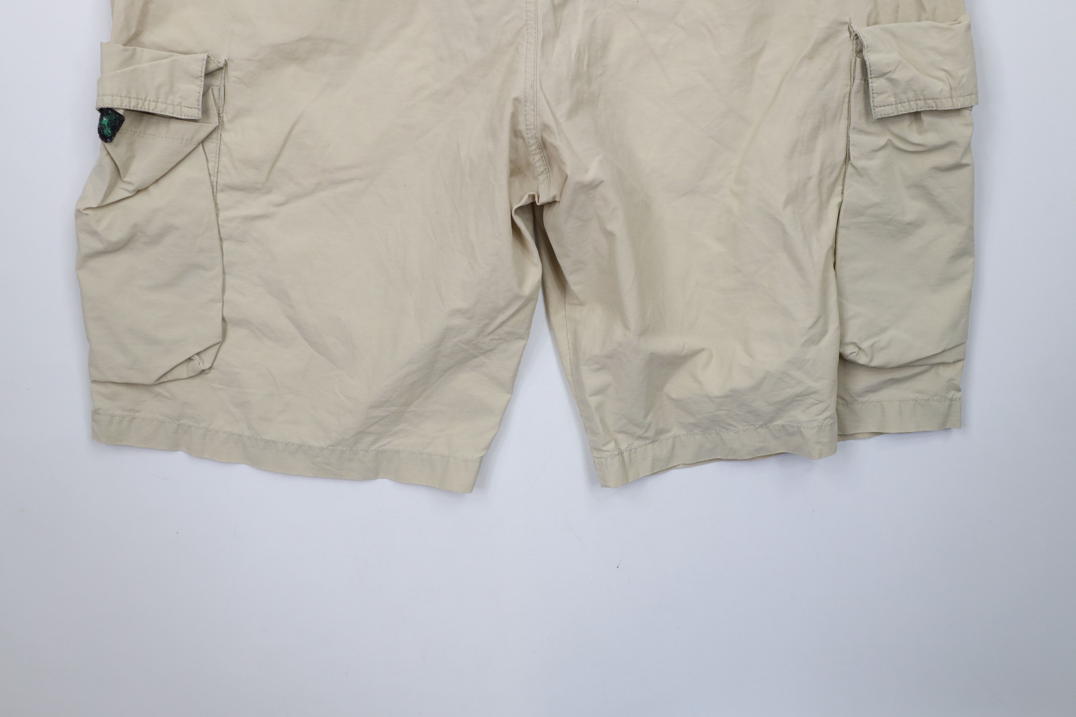 Vintage Vintage 90s Unionbay Streetwear Baggy Cargo Shorts Beige Size US 38 / EU 54 - 13 Thumbnail