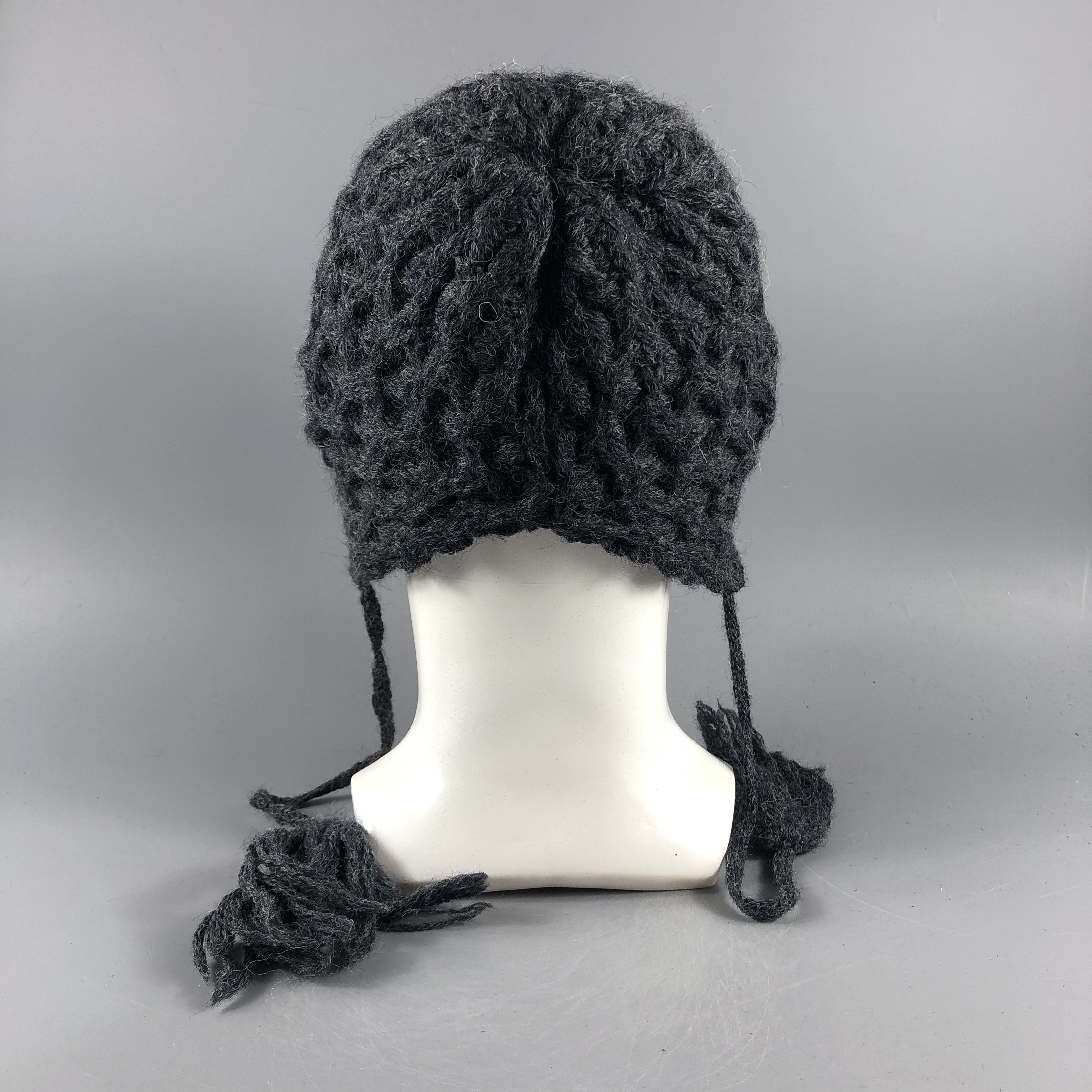 Vintage Womens Unknown Knit Beanie Snow Hat Snow Cap -D324 Size ONE SIZE - 2 Thumbnail