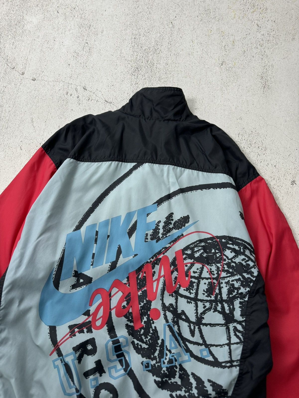 Jordan Brand × Nike × Vintage Nike Air Vintage Logo Track Jacket Size US M / EU 48-50 / 2 - 3 Thumbnail