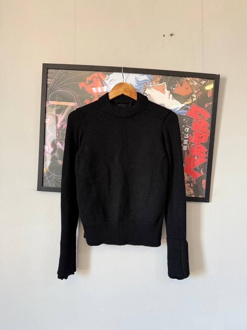Burberry Vintage Burberrys Wool Knit Sweater Size L / US 10 / IT 46 - 1 Thumbnail