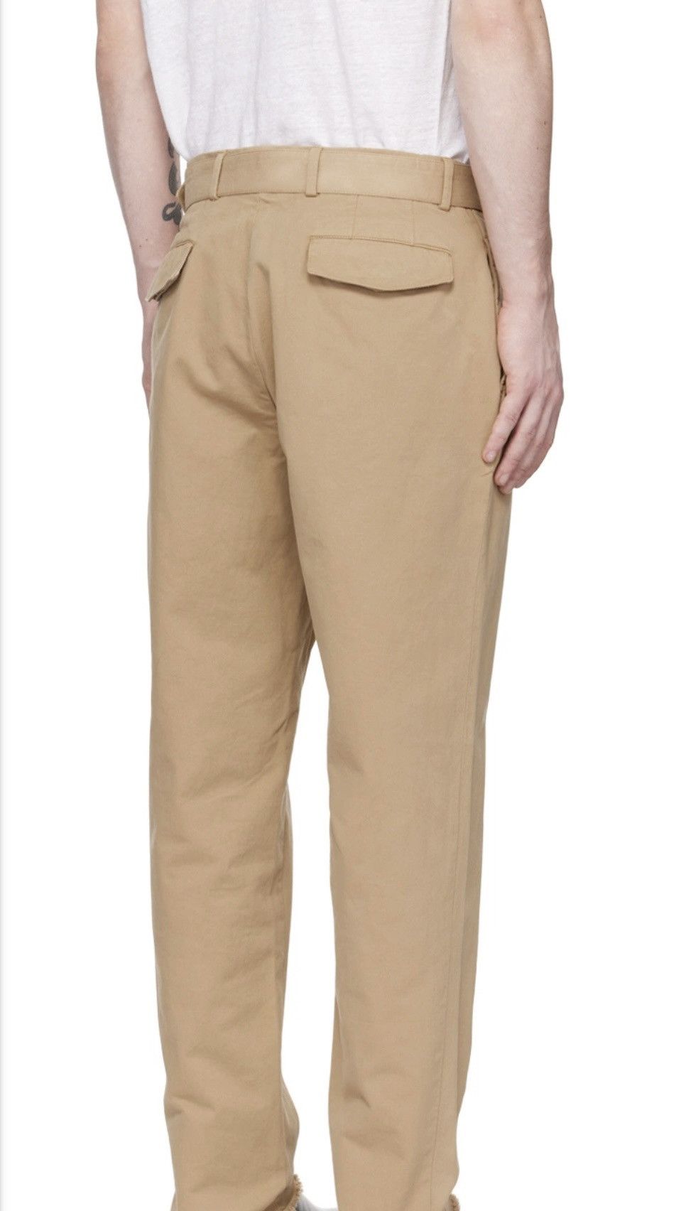 Officine Generale Garment Dyed Pants Size 46