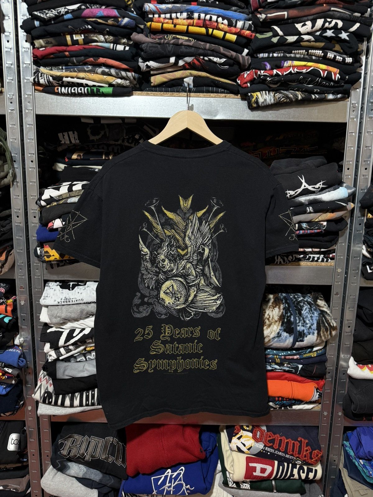 Band Tees Vintage Dark Funeral 25 Years Of Satanic Symphonies T-Shirt Size US L / EU 52-54 / 3 - 2 Thumbnail
