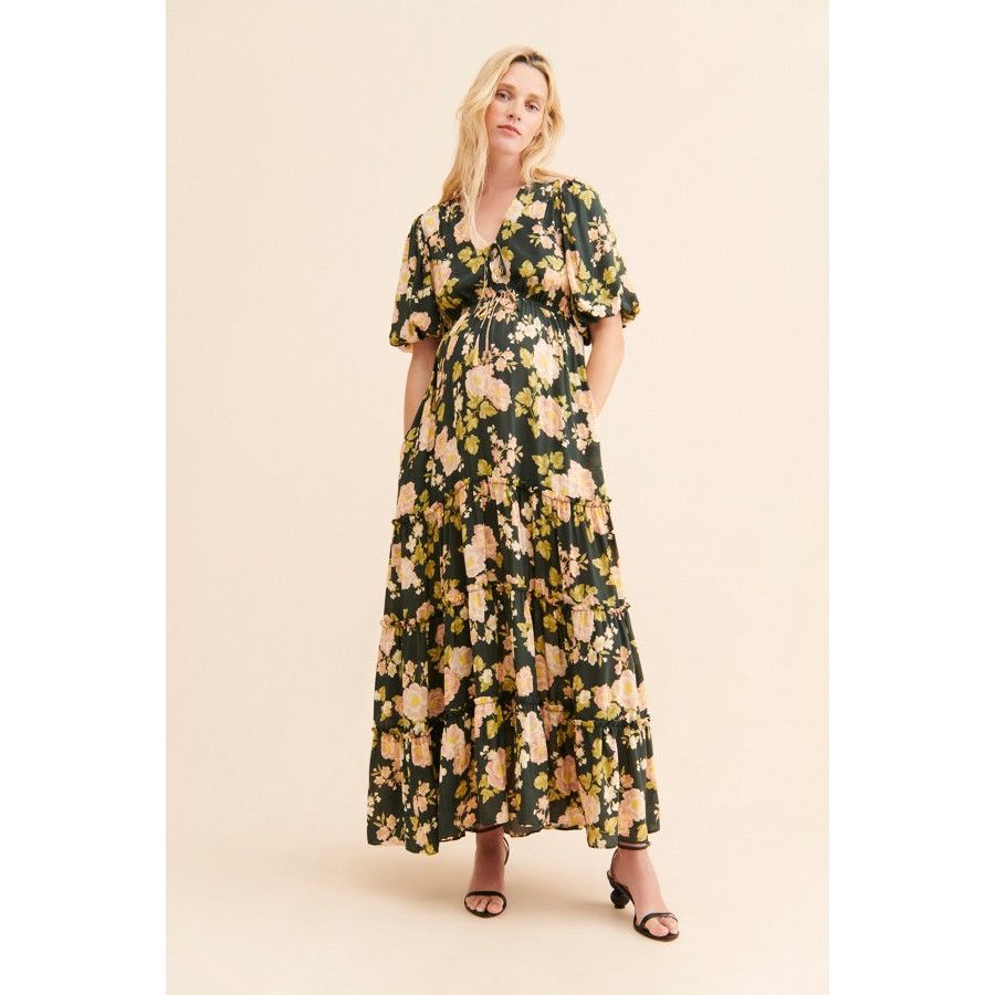 Other Yumi Kim Maternity Genesis Dress Size M Floral Maxi Size M / US 6-8 / IT 42-44 - 11 Thumbnail