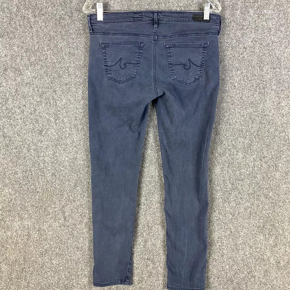 AG Adriano Goldschmied Adriano Goldschmied Jeans Women's Size 29R Stevie Ankle Slim Size 30" / US 8 / IT 44 - 5 Thumbnail