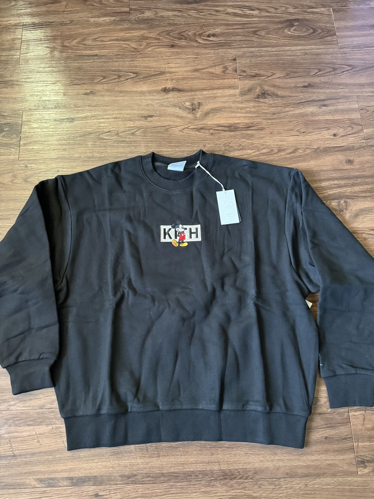 Disney Kith Mickey Crewneck Black Mサイズ