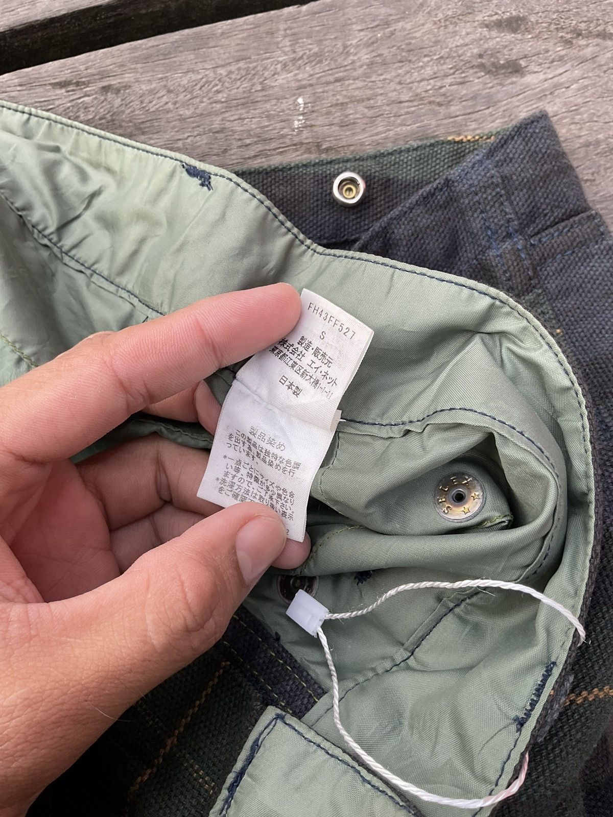 Final Home × If Six Was Nine × Issey Miyake Vintage final home survival pant double pocket Size US 33 - 8 Thumbnail