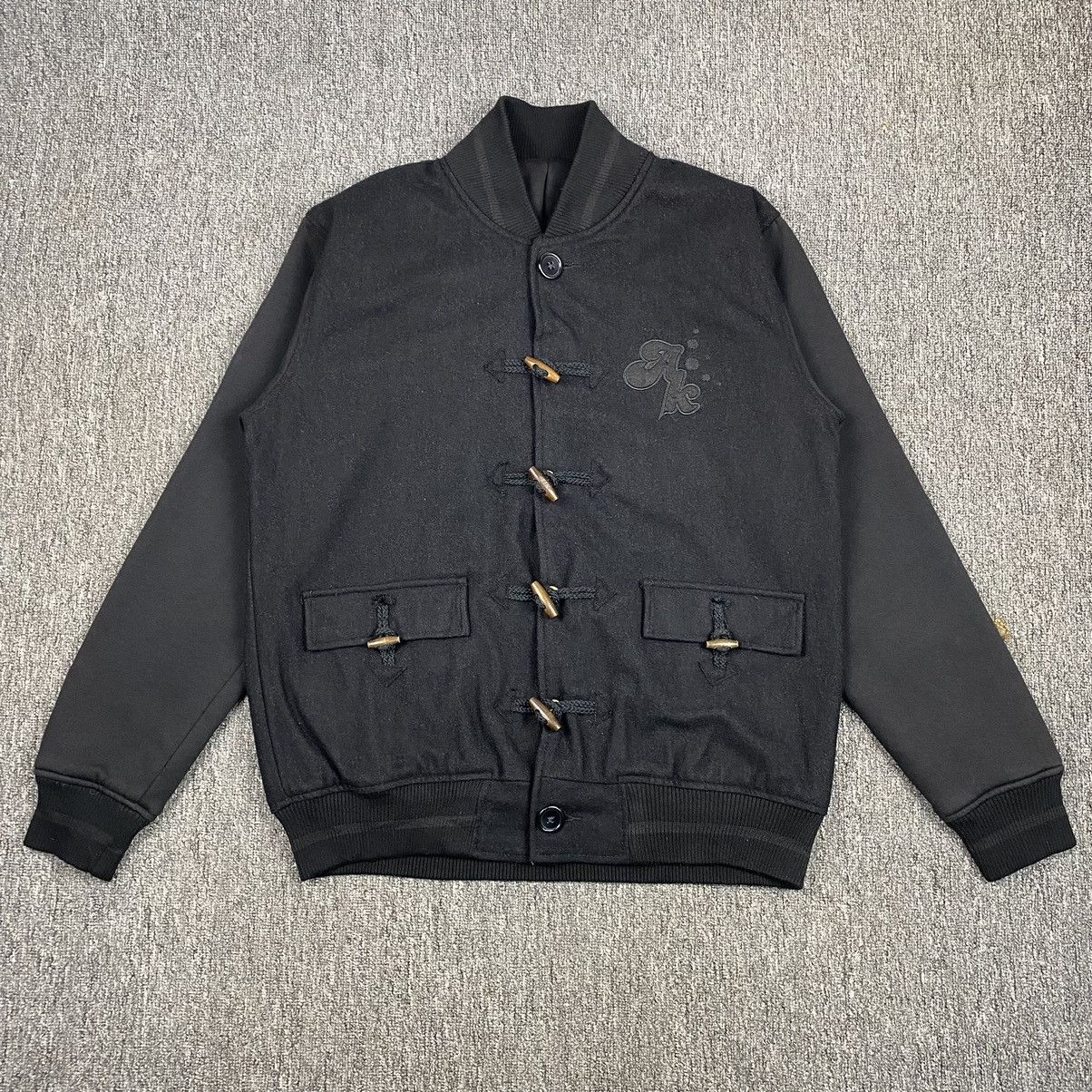 Akomplice × Japanese Brand Akomplice Wool Toggle Varsity Jacket Size US XL / EU 56 / 4 - 2 Thumbnail