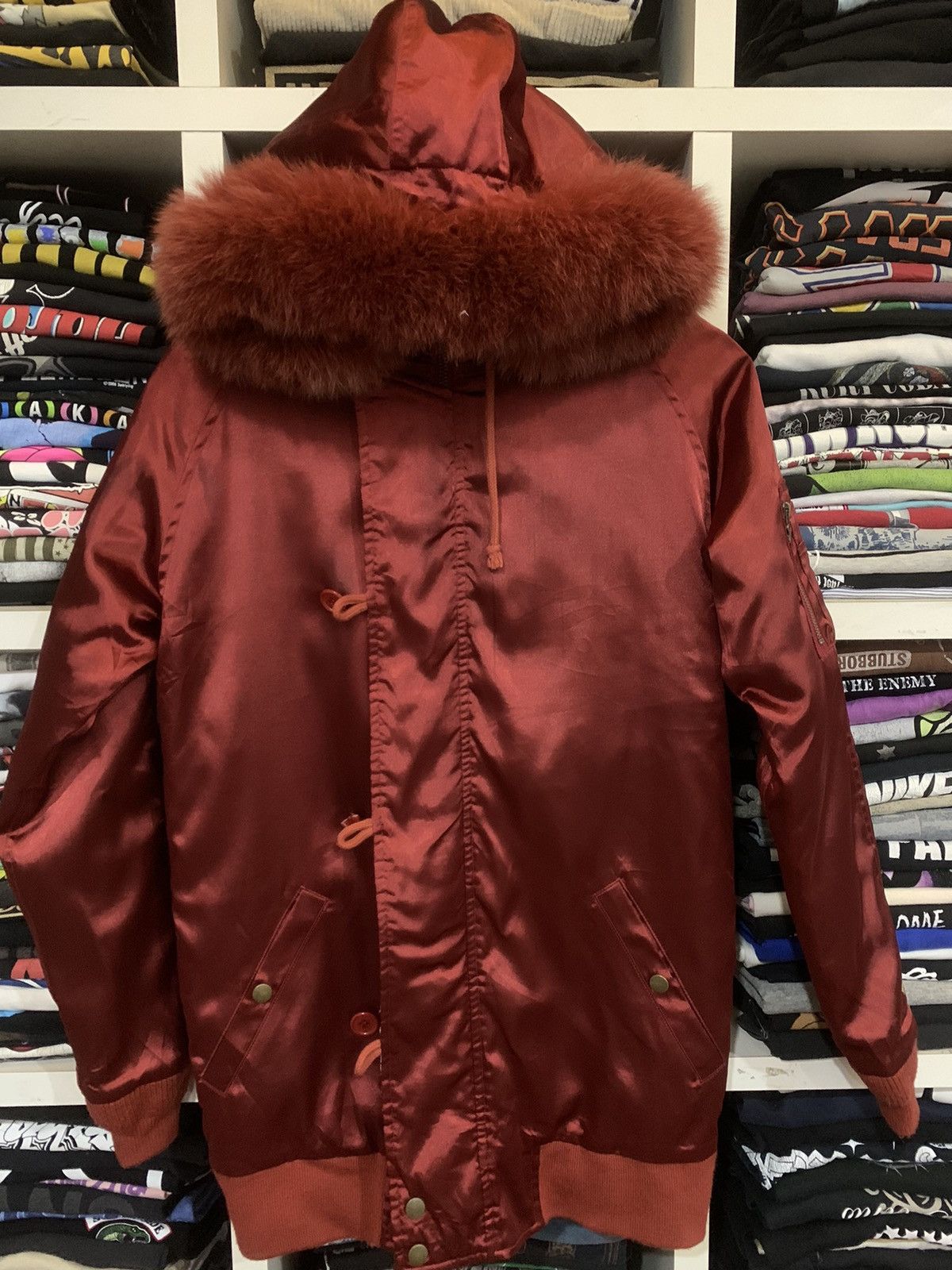 Japanese Brand Swagger Fur Hoodie Jacket Size US M / EU 48-50 / 2 - 2 Thumbnail
