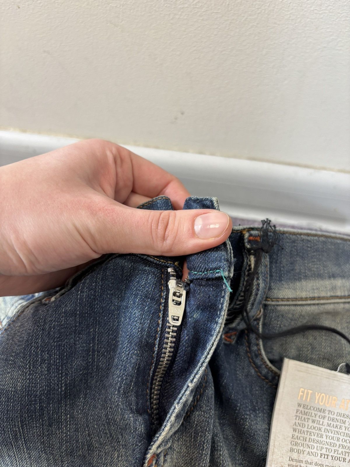 Diesel Diesel Getlegg NWT Women’s Slim Skinny Blue Denim Jeans Size 25" / US 0 / IT 36 - 10 Thumbnail