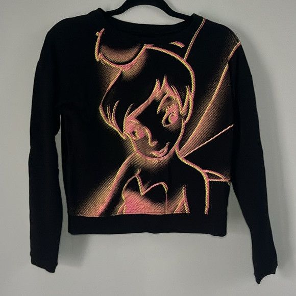 Disney Disney Tinkerbell crew neck long sleeve juniors size Medium Size M / US 6-8 / IT 42-44 - 1 Thumbnail