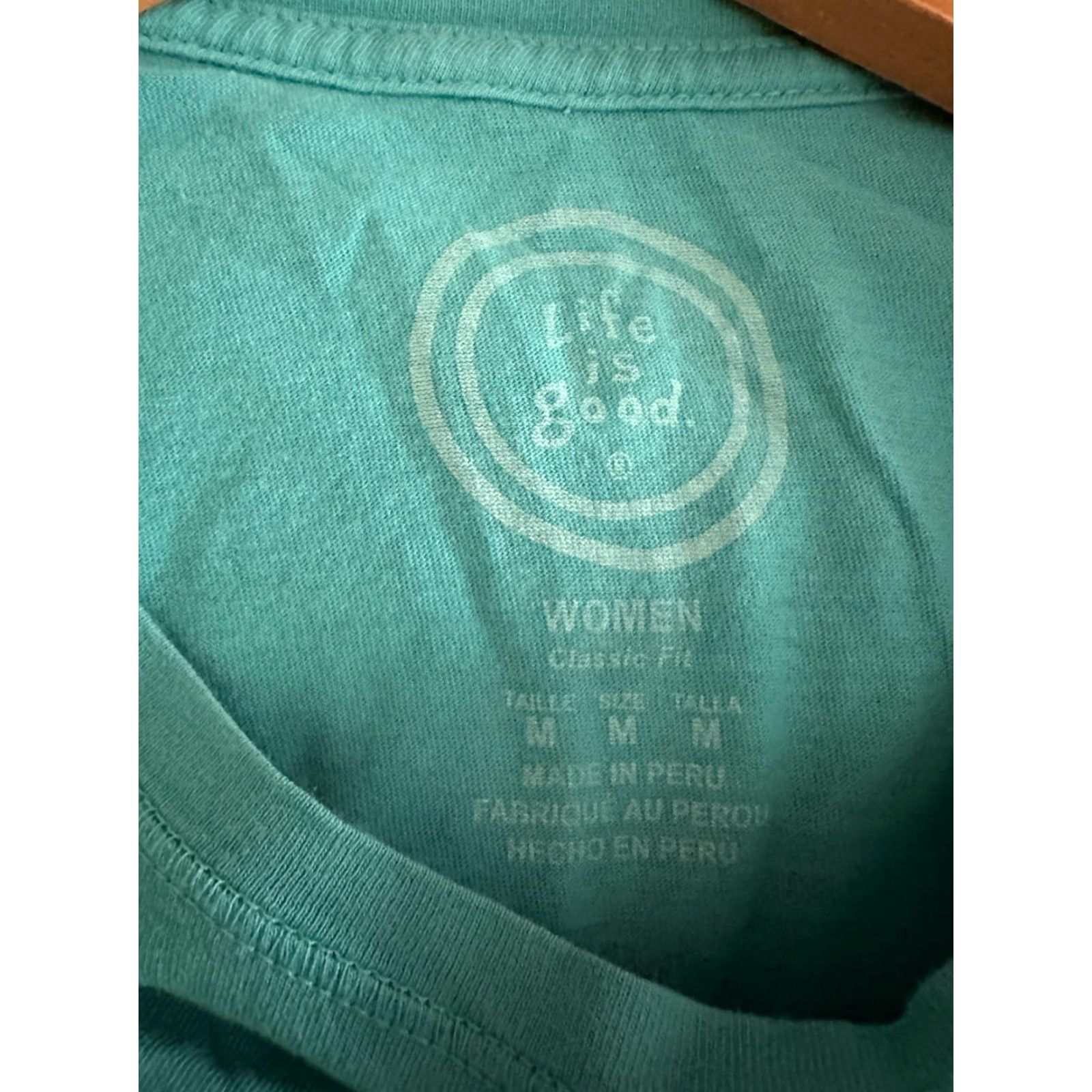 Life is Good **Life is Good Green Cotton Long Sleeve Hot Coco Women's M** User: Life is Good Green Cotton Long Sleeve Hot Coco Women's M Size M / US 6-8 / IT 42-44 - 4 Thumbnail