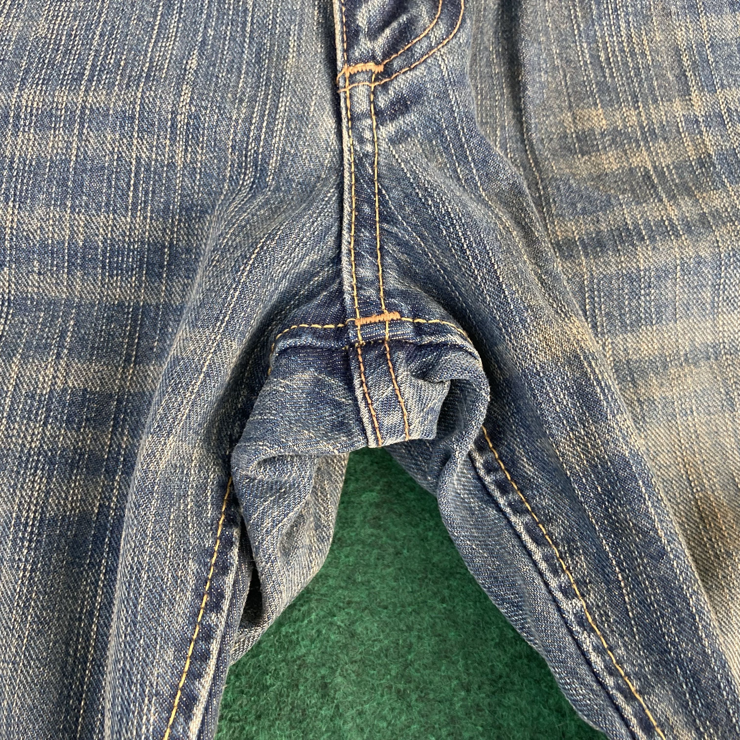 Vintage × Wrangler Vtg Wrangler Blue Denim Flare 90s Bootcut Jeans Size US 31 - 7 Thumbnail