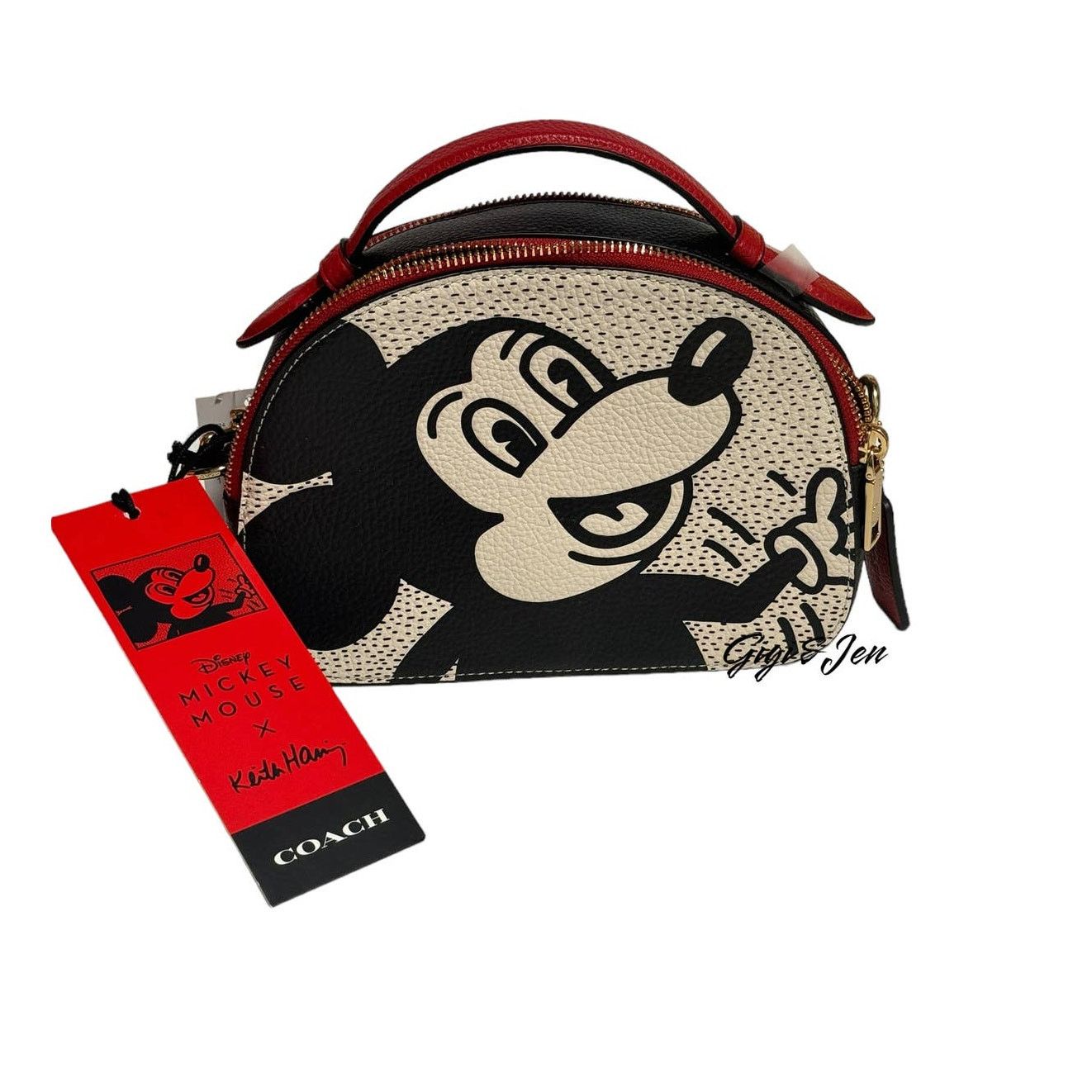 Coach Disney Mickey Mouse X Keith Haring Serena Satchel New Size ONE SIZE - 1 Thumbnail