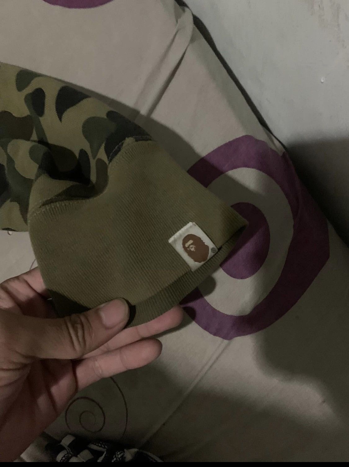 Bape Bape ponr camo Size US L / EU 52-54 / 3 - 3 Thumbnail