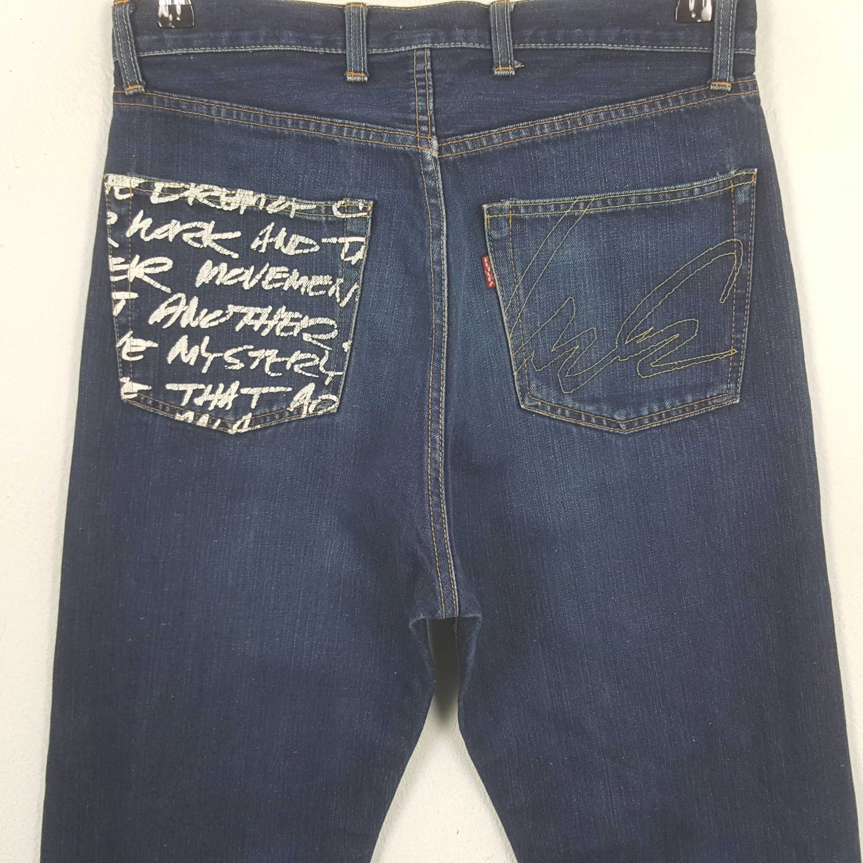 Japanese Brand Vintage Futura Japanese Denim Jeans Size US 30 / EU 46 - 2 Thumbnail