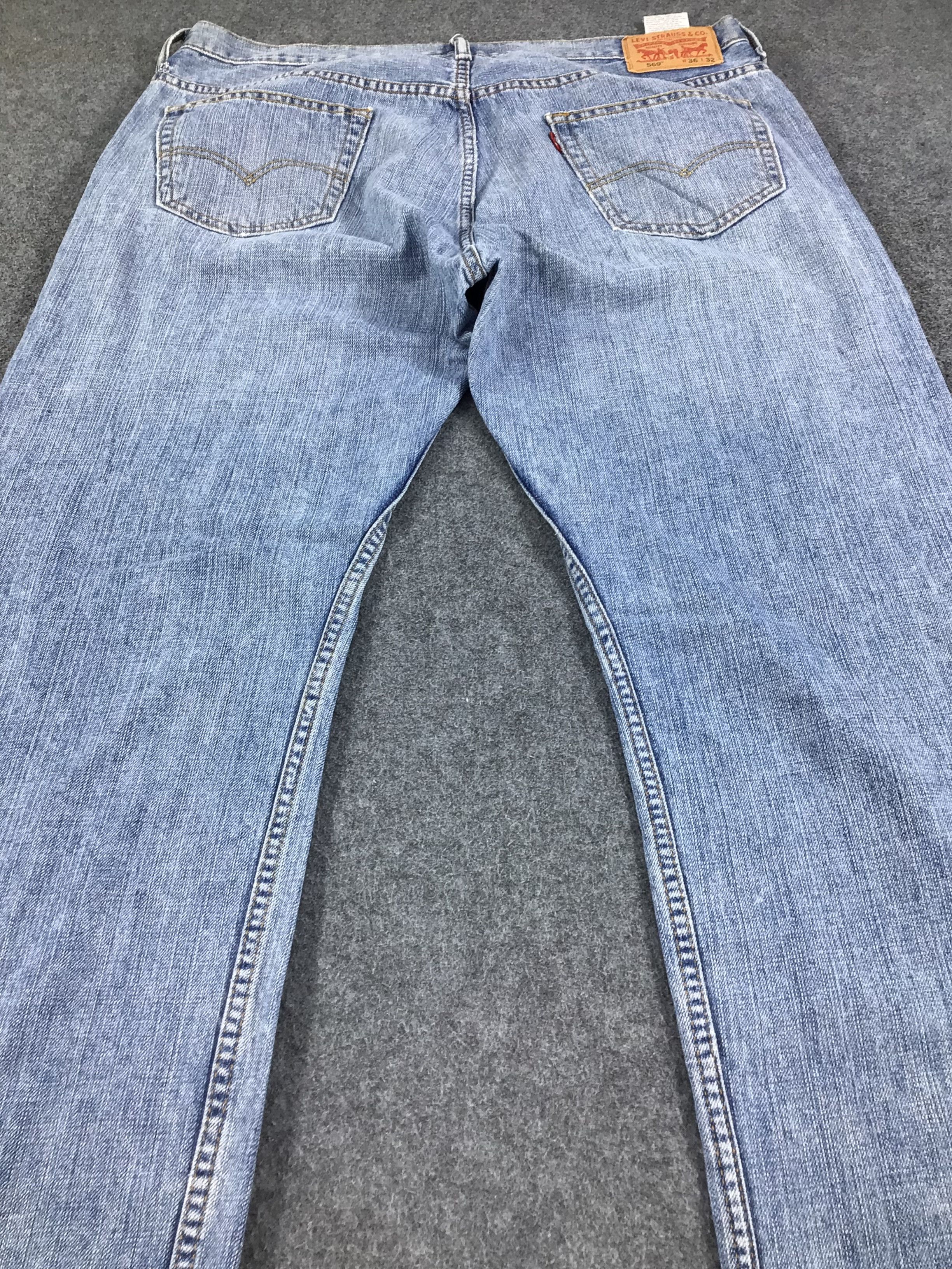 Levi's Vintage Levis 569 Jeans -J807 Size US 38 / EU 54 - 4 Thumbnail