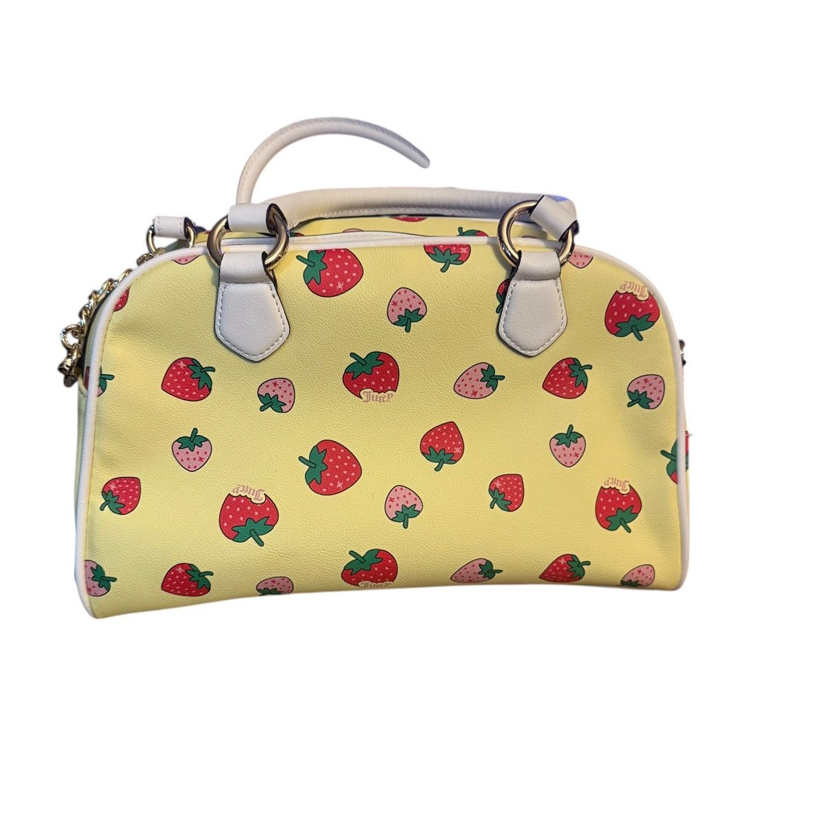 Juicy Couture Juicy Couture yellow Sweet N Juicy bowler crossbody bag Size ONE SIZE - 3 Thumbnail