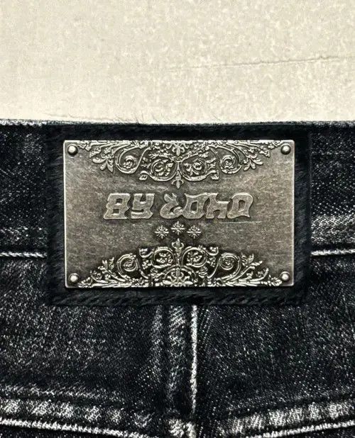 Jean Retro Wash Baggy Embroidered Straight Jeans Size US 30 / EU 46 - 6 Thumbnail