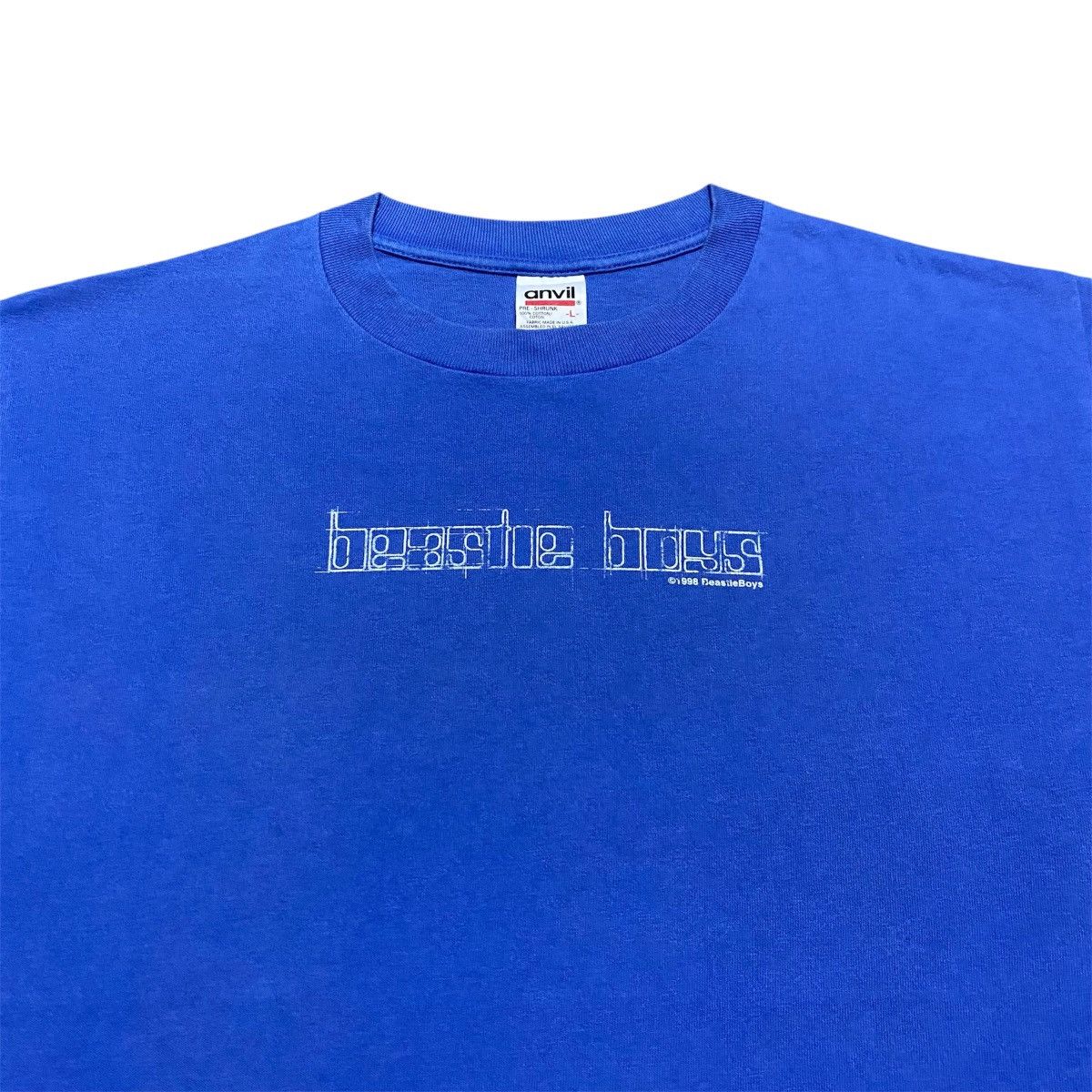Band Tees Rare‼️🔥Vintage Bestie Boys Hello Nasty Promo T-Shirt Size US M / EU 48-50 / 2 - 3 Thumbnail