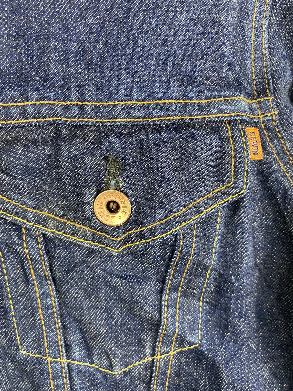 Edwin Sun Faded Edwin Selvedges Denim Button Jacket Size US M / EU 48-50 / 2 - 4 Thumbnail