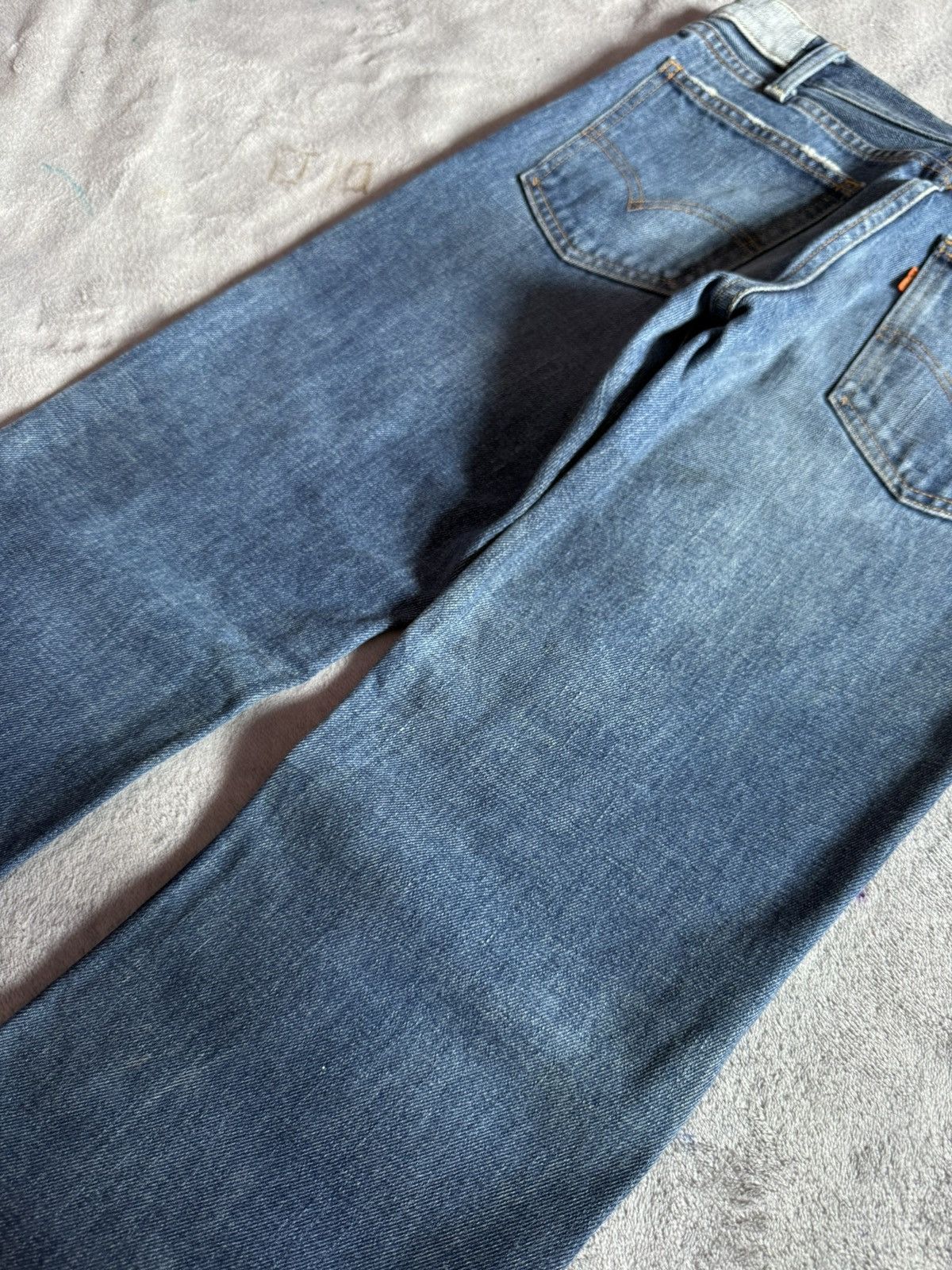 Levi's × TAION × Vintage Vintage LEVIS Big E 646 Flared Bootcut Talon Zipper Jeans Size US 30 / EU 46 - 12 Thumbnail