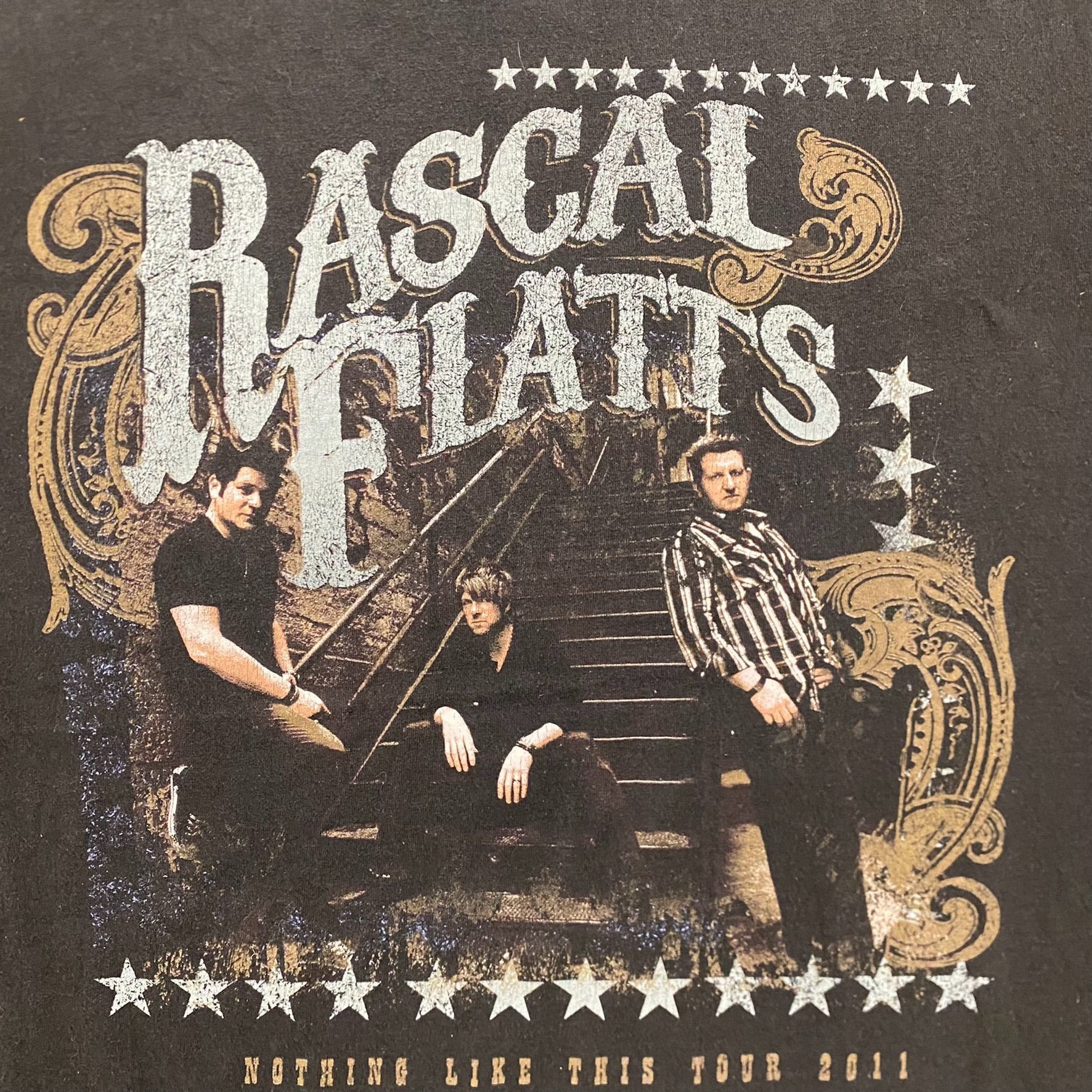 Band Tees Vintage Y2K Rascal Flatts Tour Country Music Band Tee Size US L / EU 52-54 / 3 - 3 Thumbnail