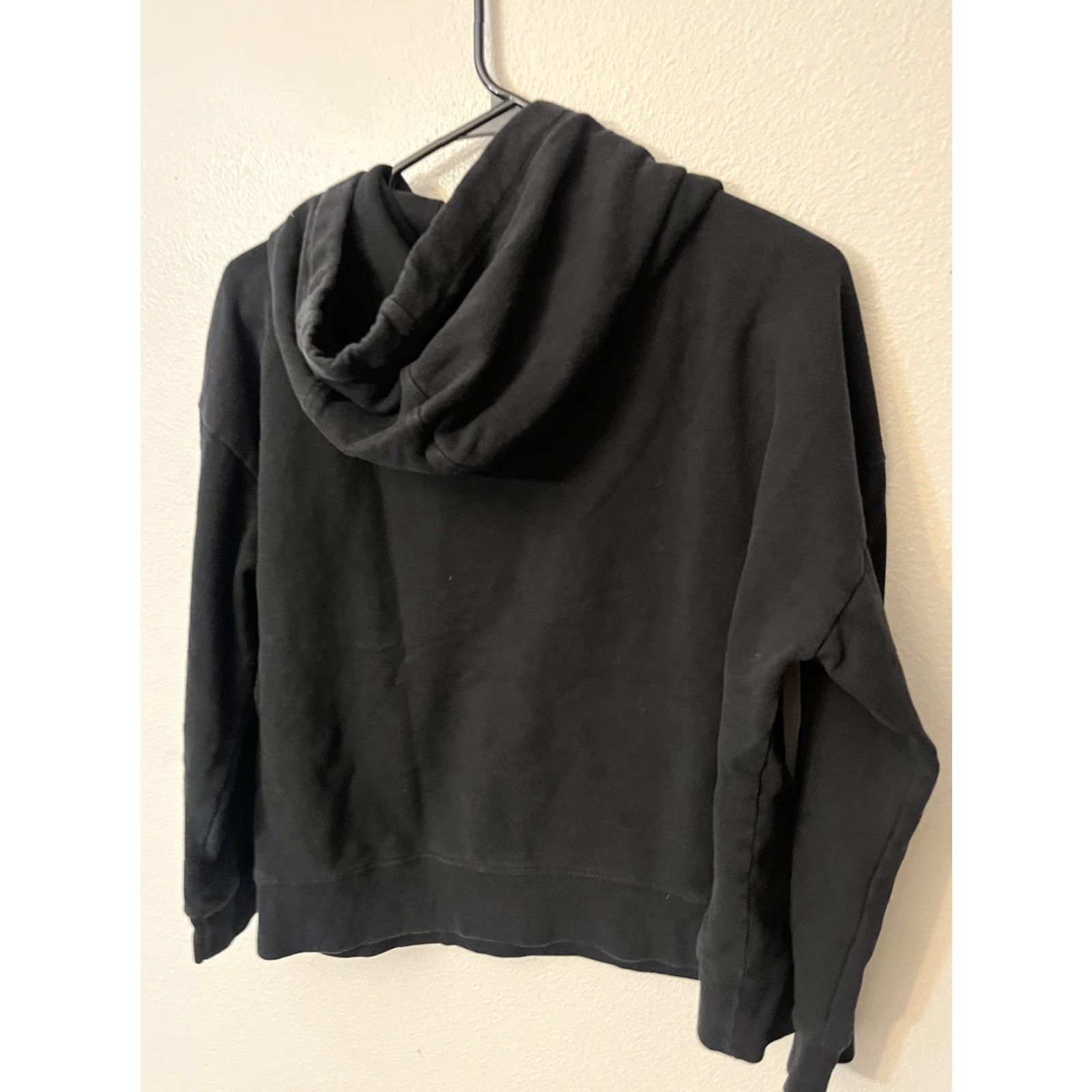 Calvin Klein VINTAGE Calvin Klein Hoodie Pullover Long Sleeve Black Women's Medium Activewear Size M / US 6-8 / IT 42-44 - 3 Thumbnail