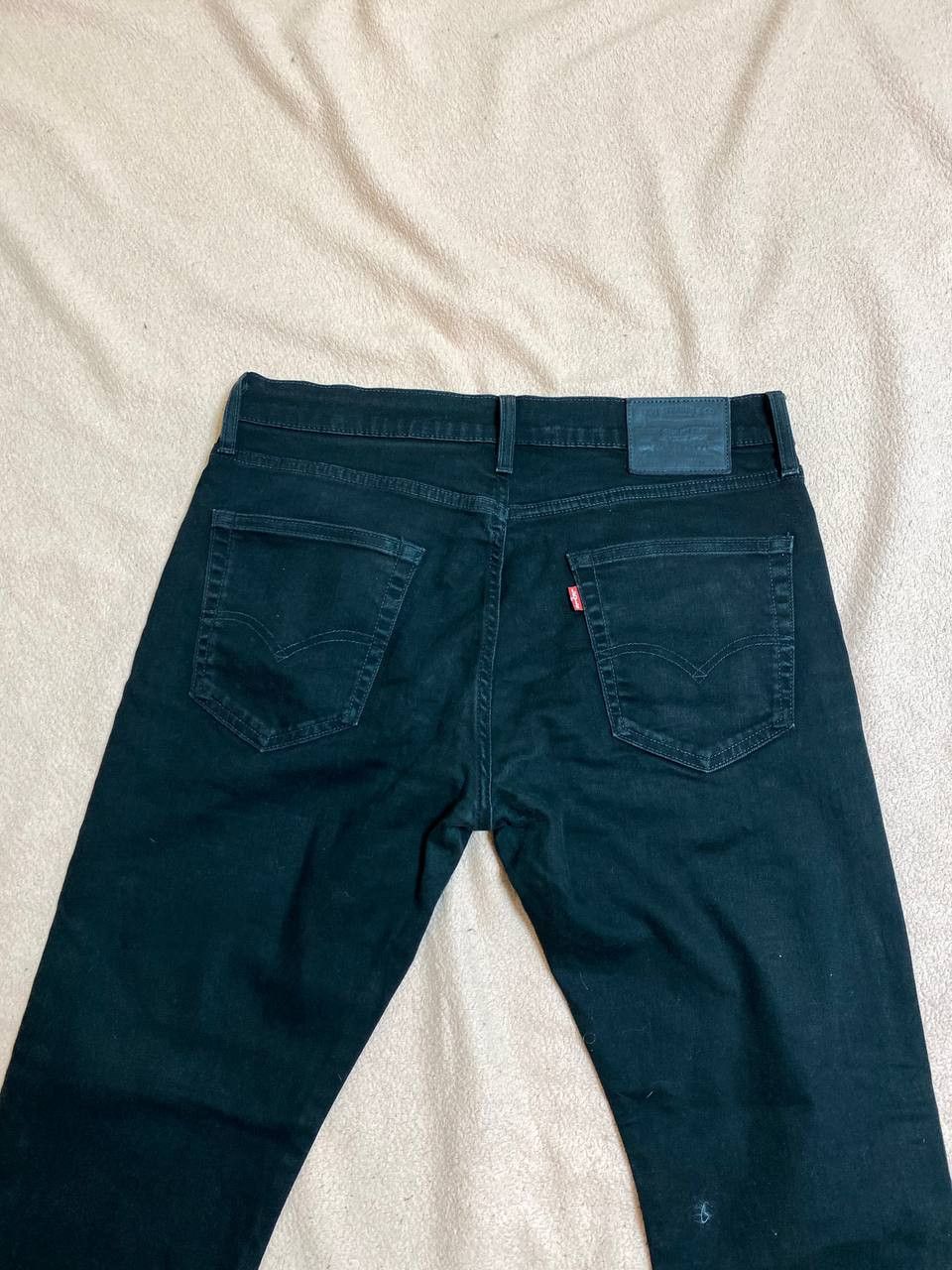 Levi's × Vintage Vintage Mudwash Faded Regular Straight Dark Jeans Size US 34 / EU 50 - 17 Thumbnail