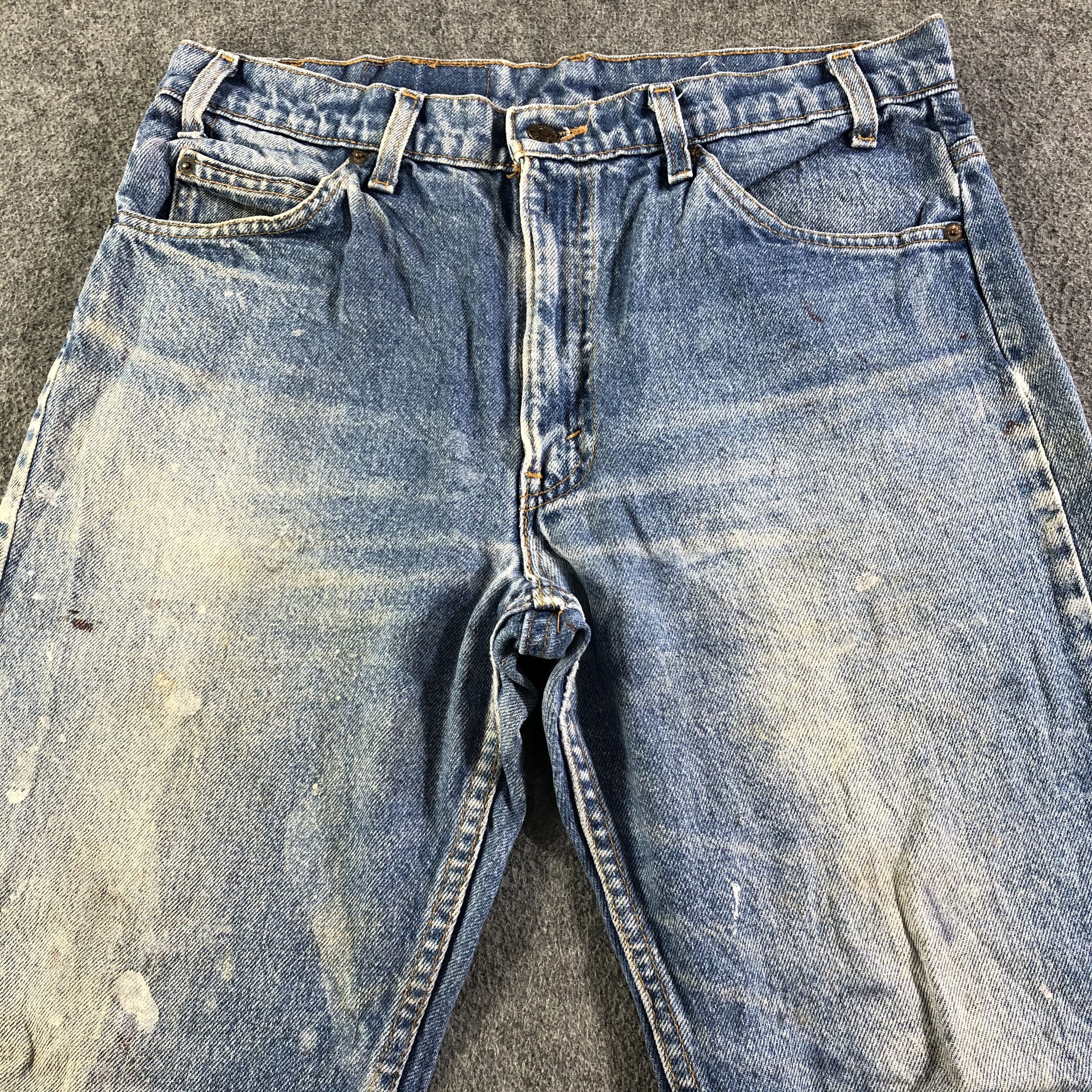 Levi's Vintage 90s Orange Tab Levis 505 Jeans-J3156 Size US 33 - 3 Thumbnail