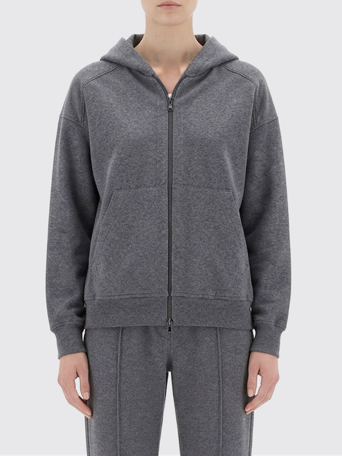 Brunello Cucinelli Brunello Cucinelli Sweatshirt Woman Grey Size XL / US 12-14 / IT 48-50 - 1 Thumbnail