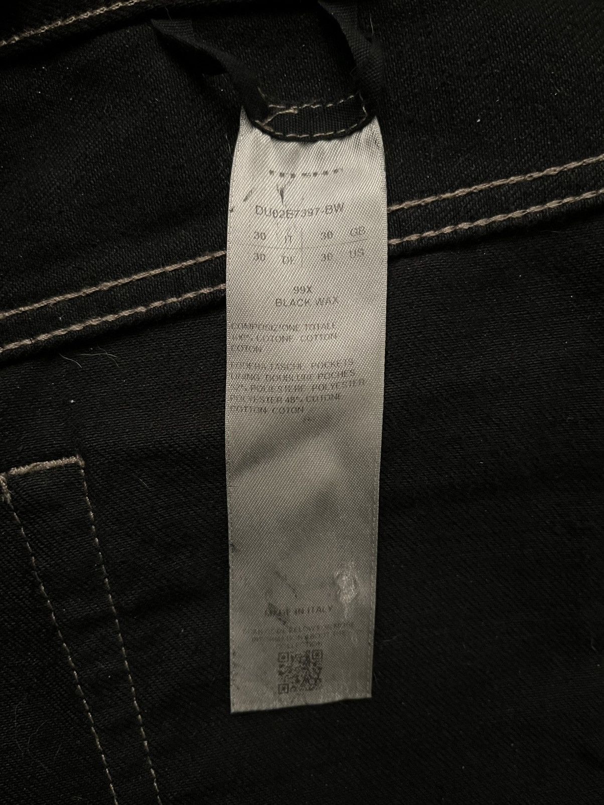 Rick Owens Rick Owens DRKSHDW Waxed Fog Cut Jeans Size US 30 / EU 46 - 5 Thumbnail