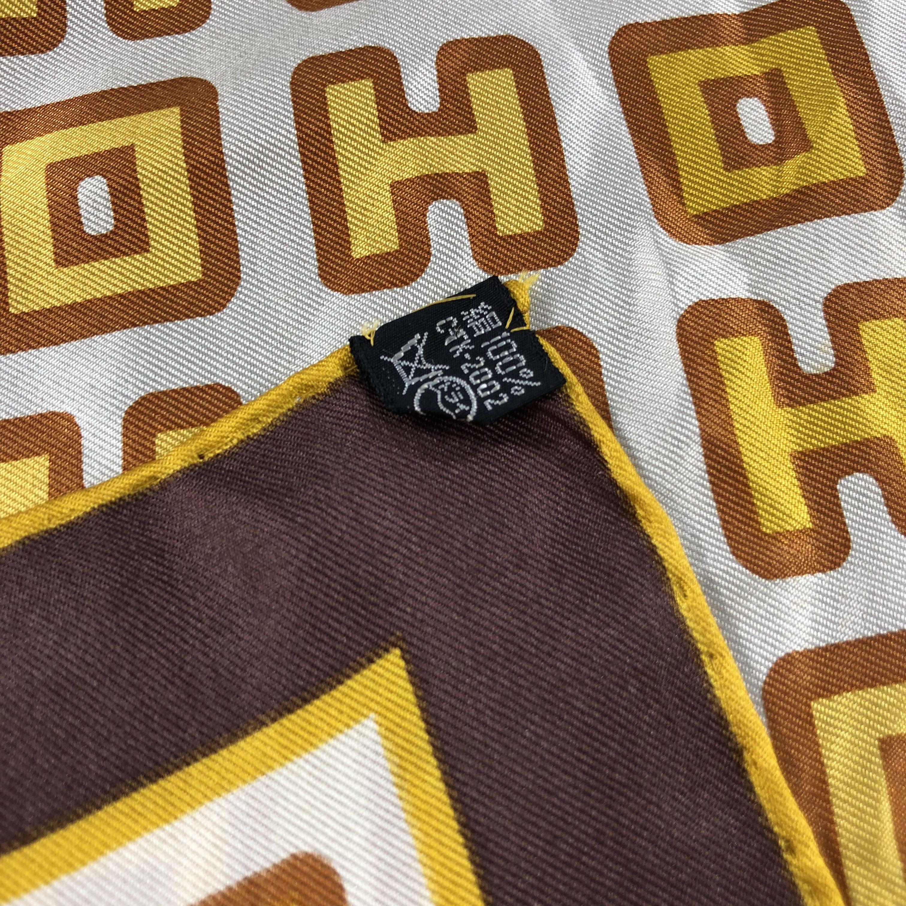 Vintage Jacques Heim Silk Scarf M391 Size ONE SIZE - 5 Thumbnail