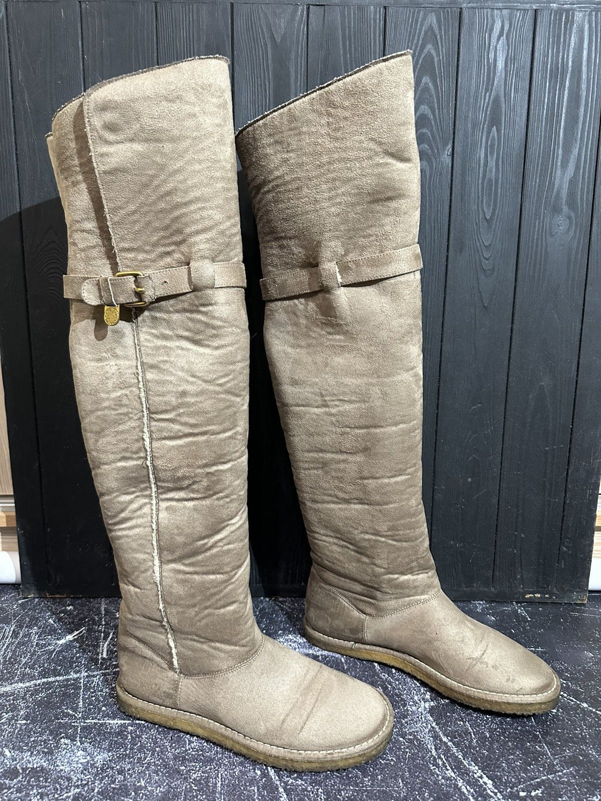 Stella McCartney STELLA MCCARTNEY Faux Suede women’s Boots 39eu Size US 9 / IT 39 - 3 Thumbnail