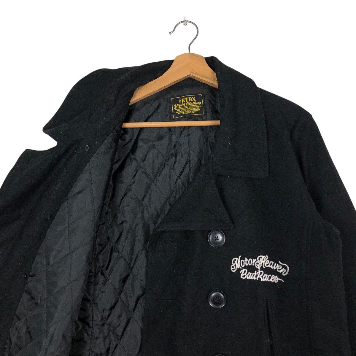 Japanese Brand Double Collar Wool Jacket Punk Design Motor Heaven BadRacer Size US M / EU 48-50 / 2 - 13 Thumbnail