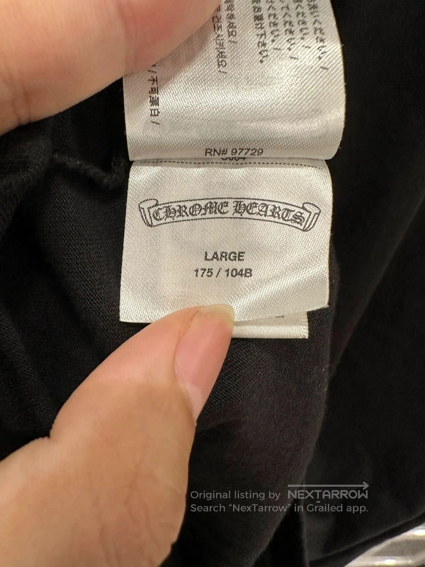 Chrome Hearts Chrome Hearts Colorful Foti Black Short Sleeve Tee. Size US L / EU 52-54 / 3 - 6 Thumbnail