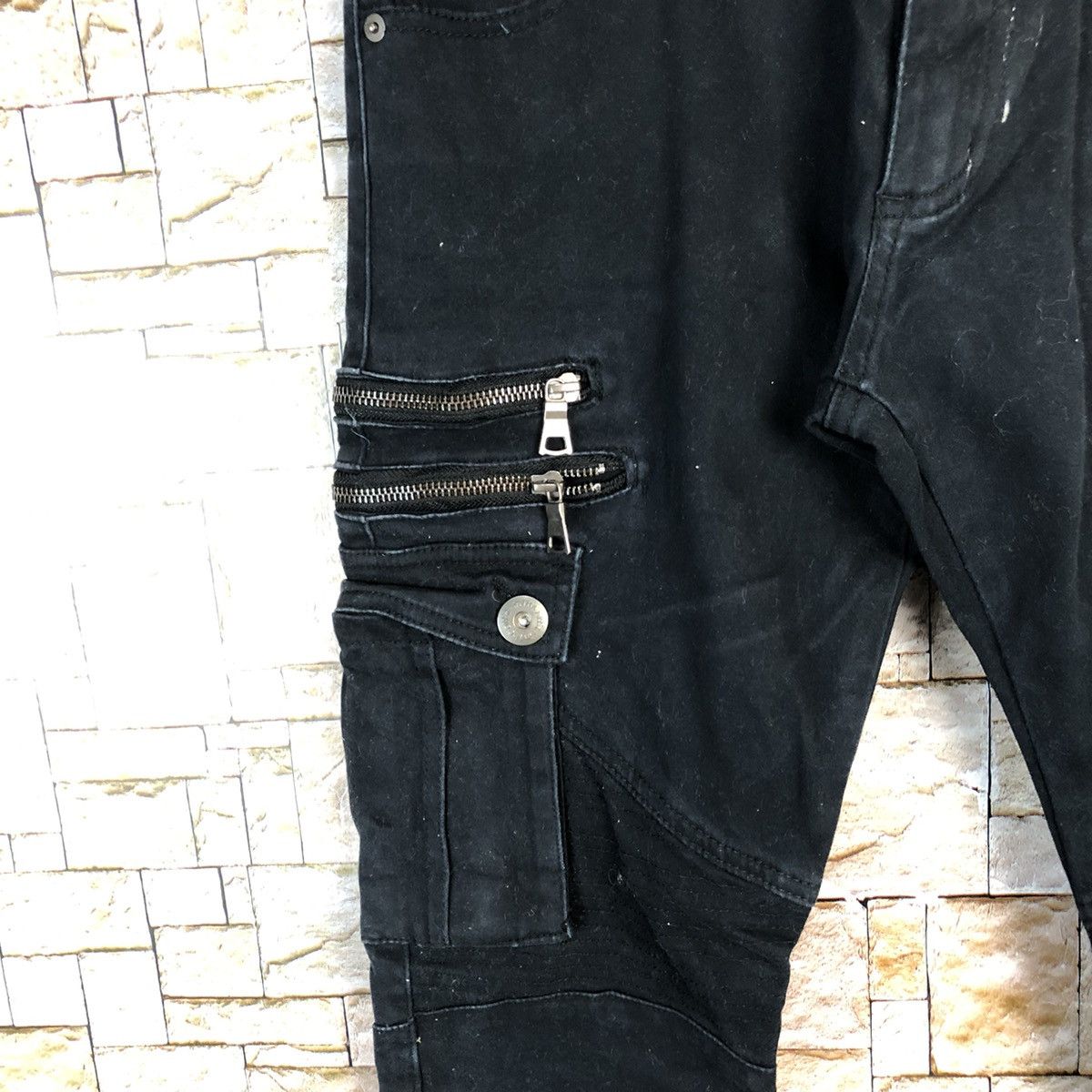 In The Attic DL In The Attic Homme Cargo Multipocket Pants #A581 Size US 28 / EU 44 - 6 Thumbnail