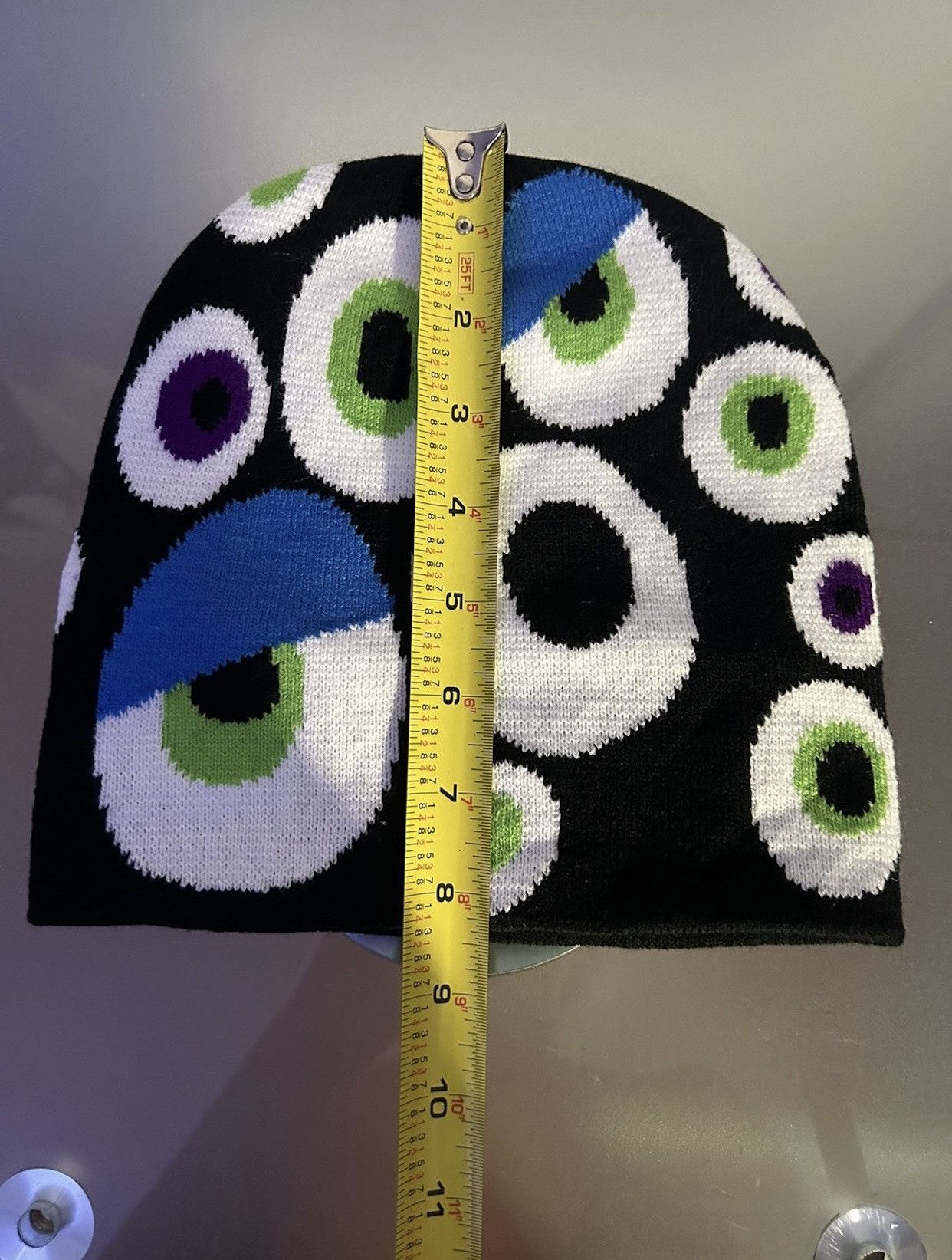 Japanese Brand × Vintage Y2K Monster Eyes Beanie (black) Size ONE SIZE - 4 Thumbnail