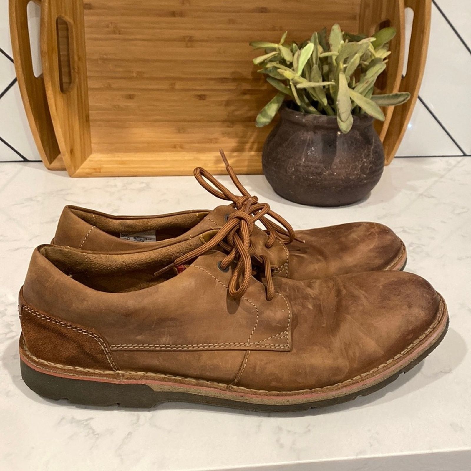 Clarks Clarks Collection Edgewick Plain Oxford Comfort leather 13 Size US 13 / EU 46 - 1 Thumbnail