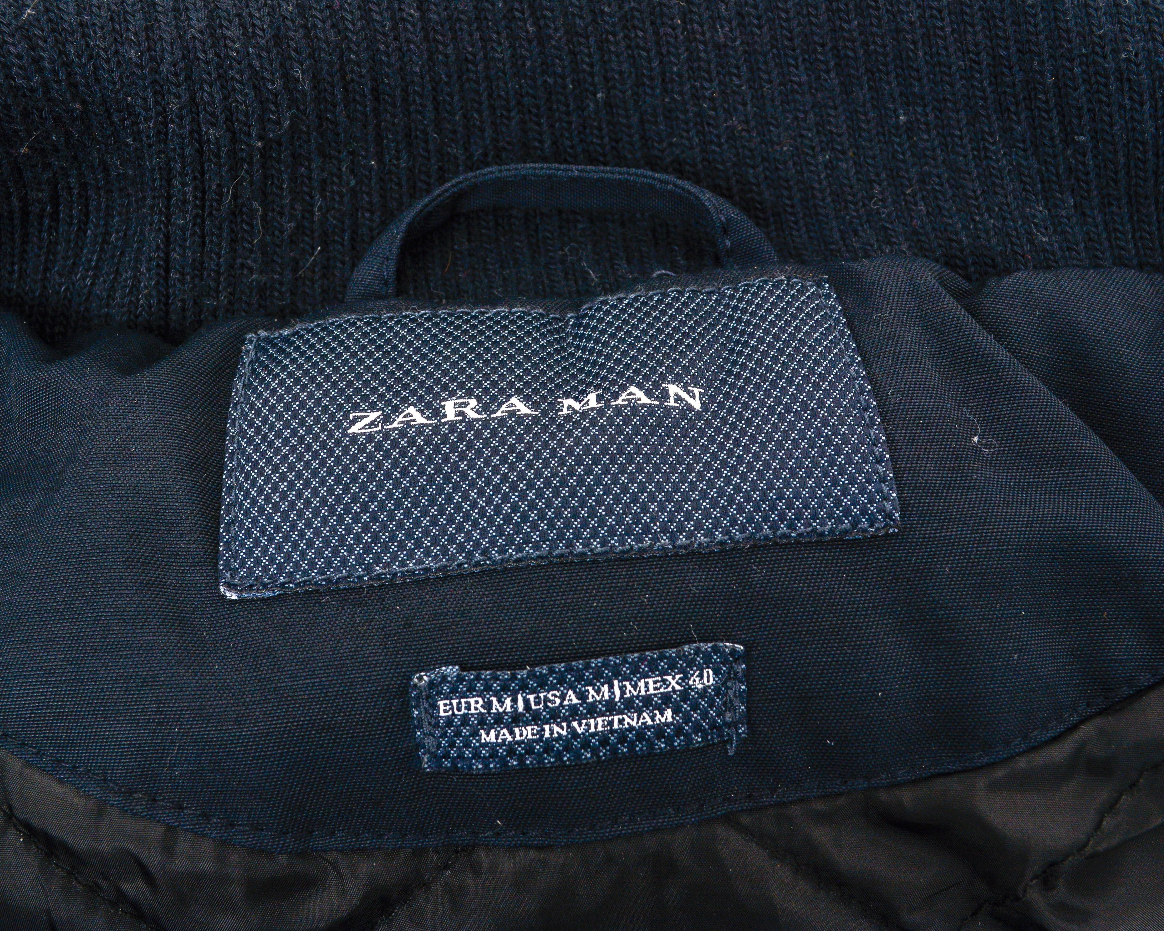 Zara M 40 Coat Parka Hooded Quilted Lining Jacket Flying Winter Size US M / EU 48-50 / 2 - 5 Thumbnail