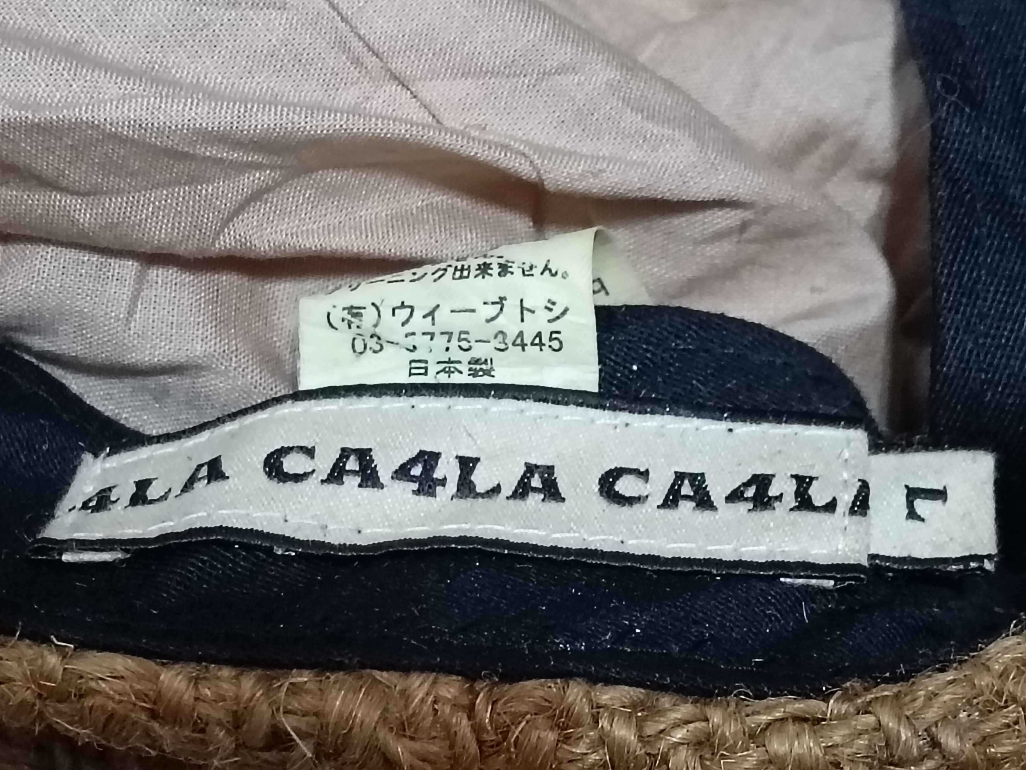 CA4LA CA4LA HEMP DRAWSTRING BARETTA HAT Size ONE SIZE - 4 Thumbnail