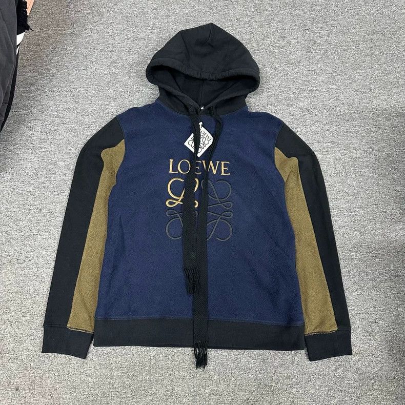 Loewe LOEWE Classic Logo hooded hoodie Size L / US 10 / IT 46 - 1 Thumbnail
