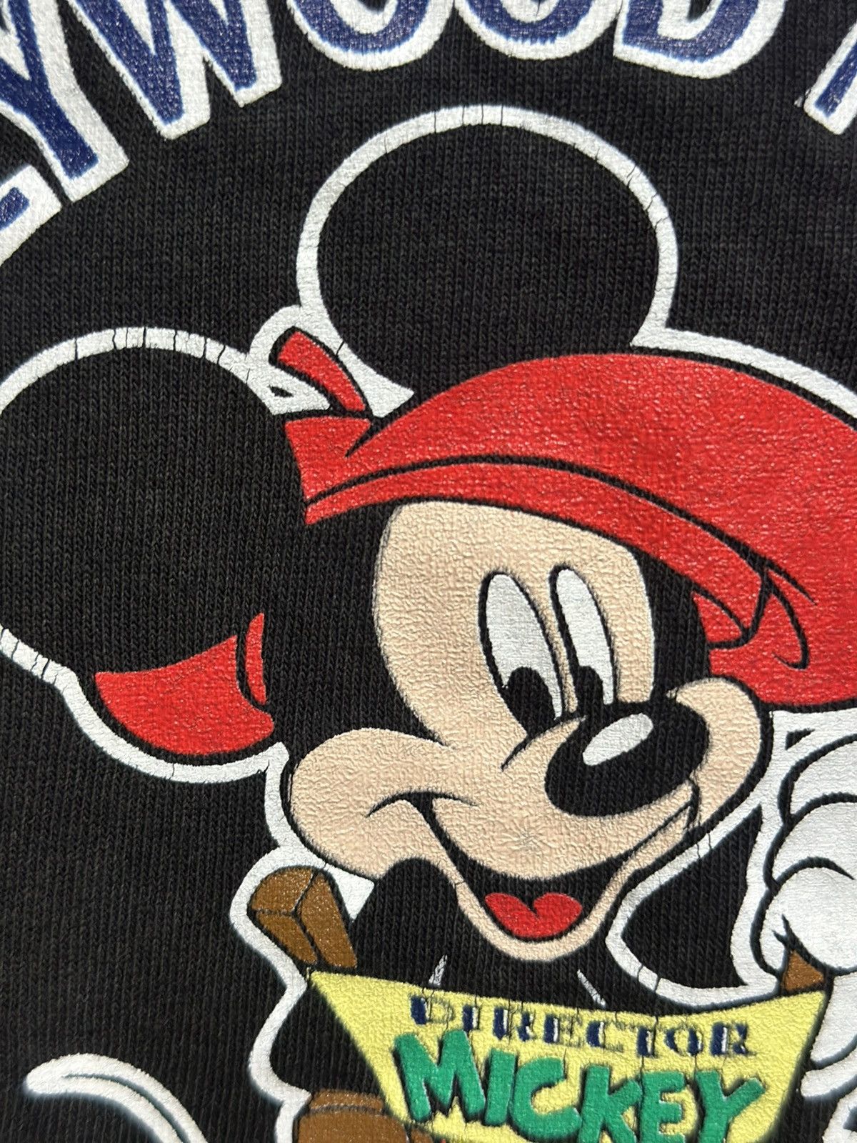 Disney Vintage Hollywood Mickey Mouse Faded Tee Size US L / EU 52-54 / 3 - 4 Thumbnail