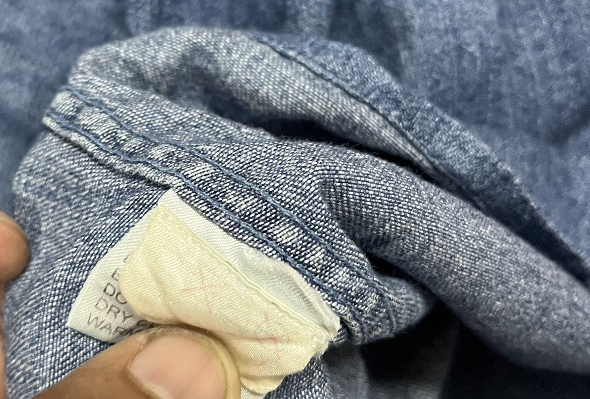 Designer × Yves Saint Laurent Yvessaintlaurent pour homme shirt denim Size US L / EU 52-54 / 3 - 11 Thumbnail