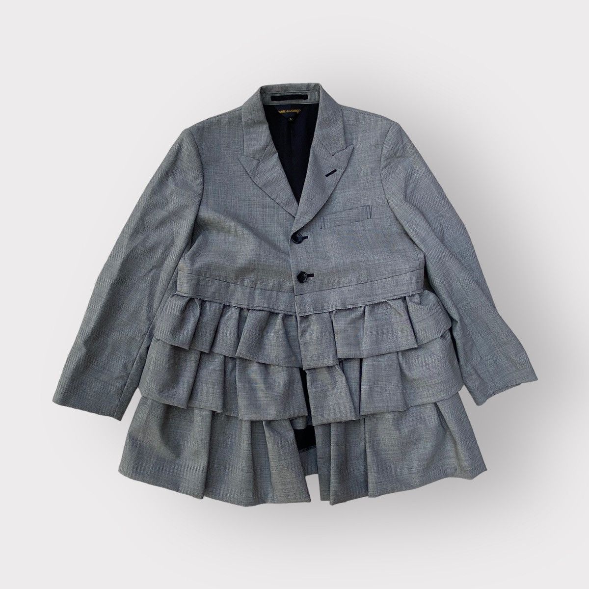 SS17 Houndstooth Layers Blazer