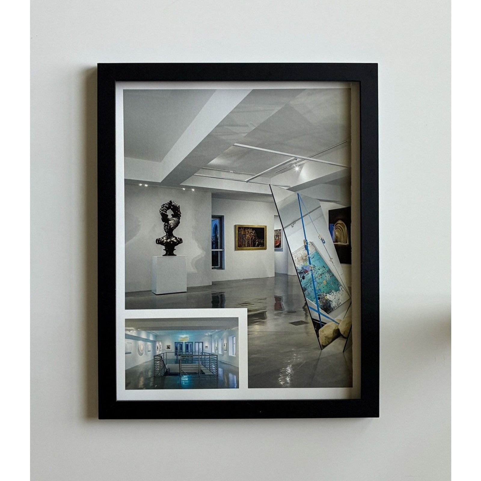 Chrome Hearts × Japanese Brand × Vintage Chrome Hearts Miami art gallery 9x11 Framed poster Size ONE SIZE - 1 Thumbnail