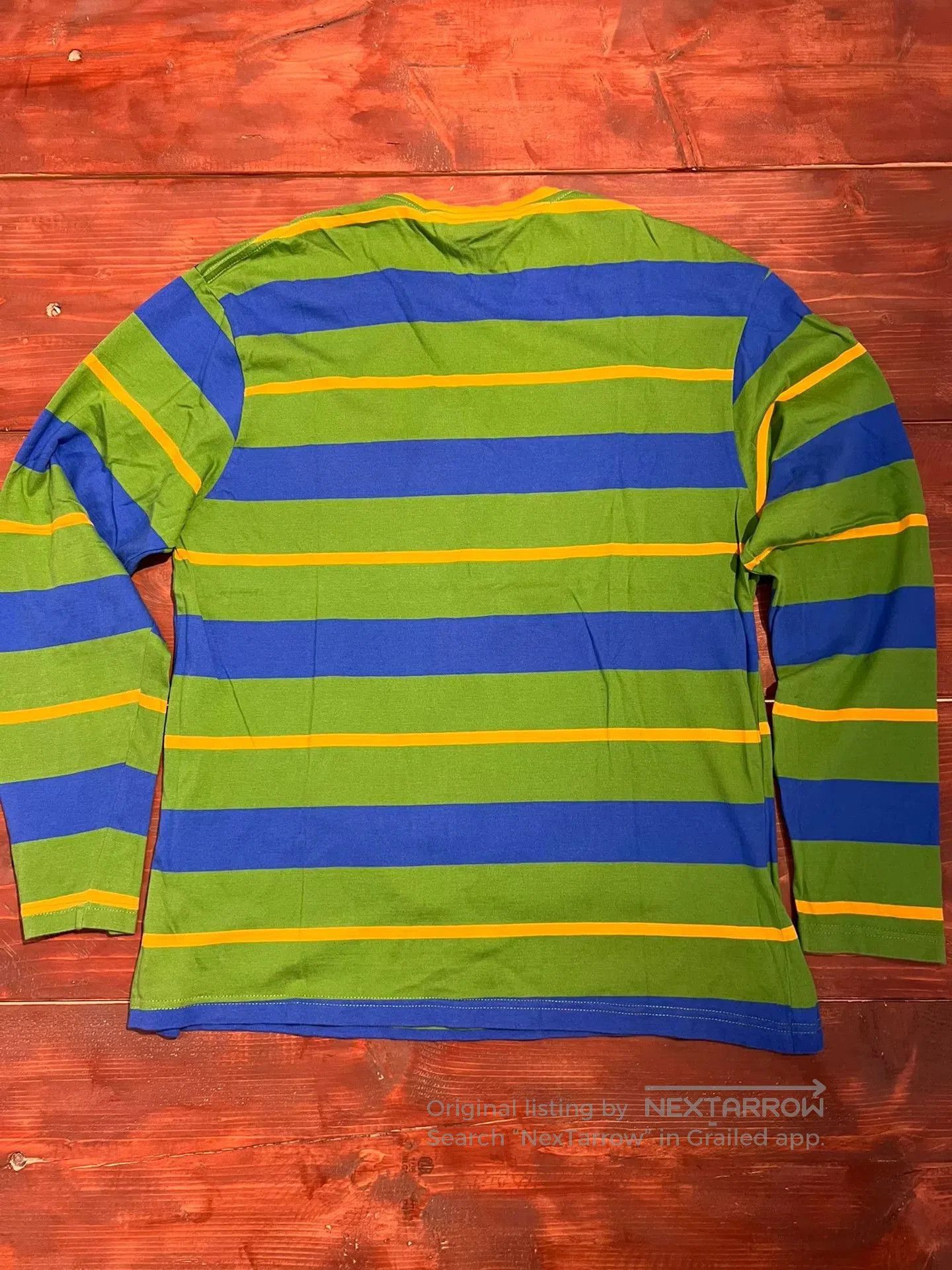 Drew House drew house striped bear long sleeve shirt. Size US M / EU 48-50 / 2 - 4 Thumbnail