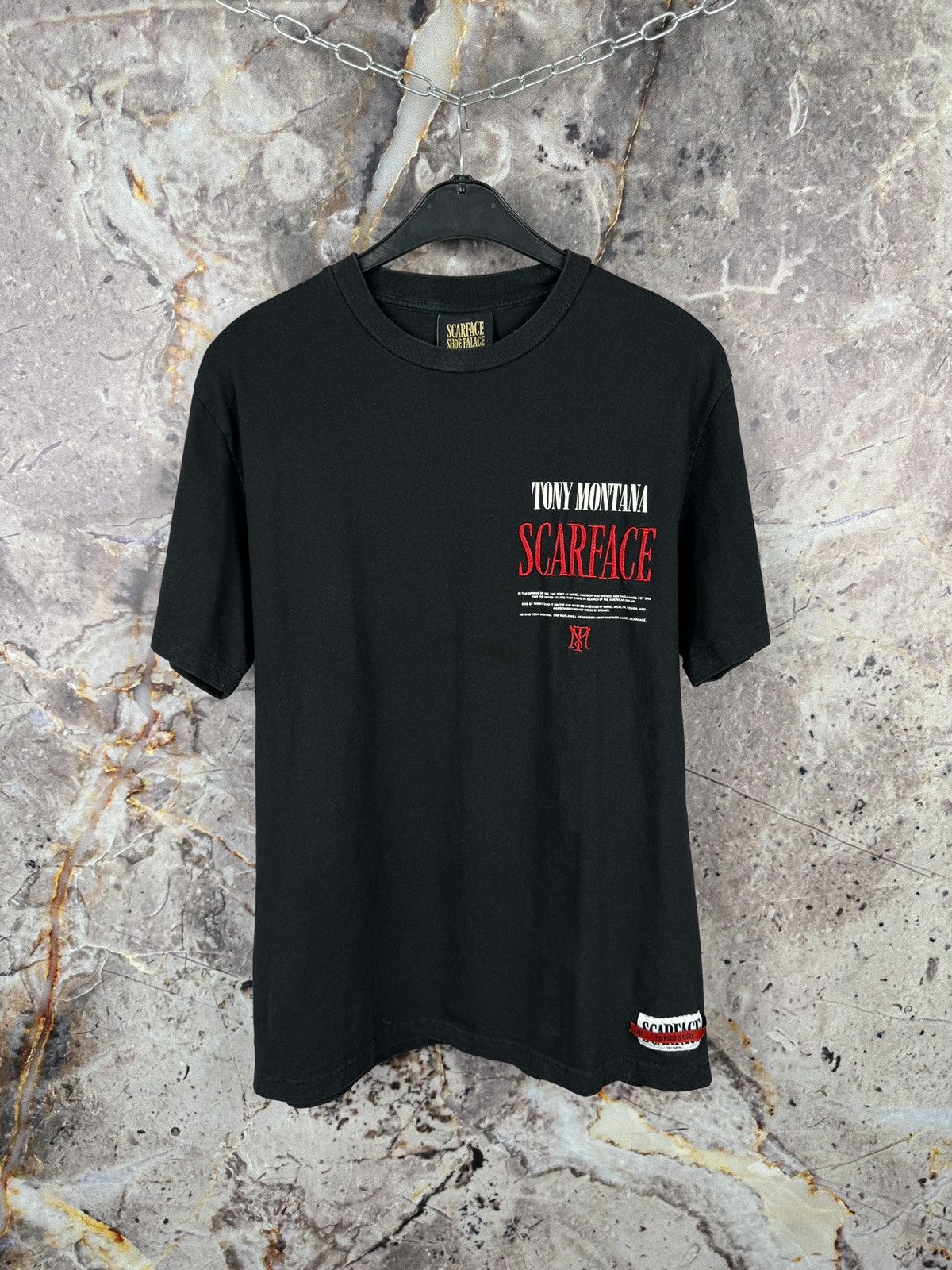Vintage Men’s Scarface Shoe Palace T-Shirt Movie Big Logo Size Large Size US L / EU 52-54 / 3 - 2 Thumbnail