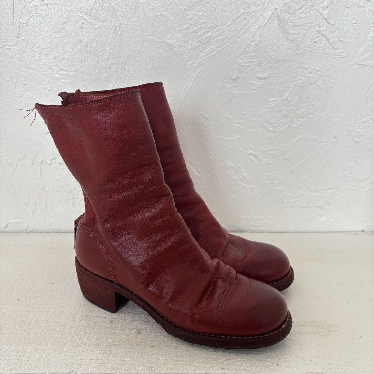 Guidi Guidi 788z back zip boots Size US 7 / IT 37 - 1 Thumbnail