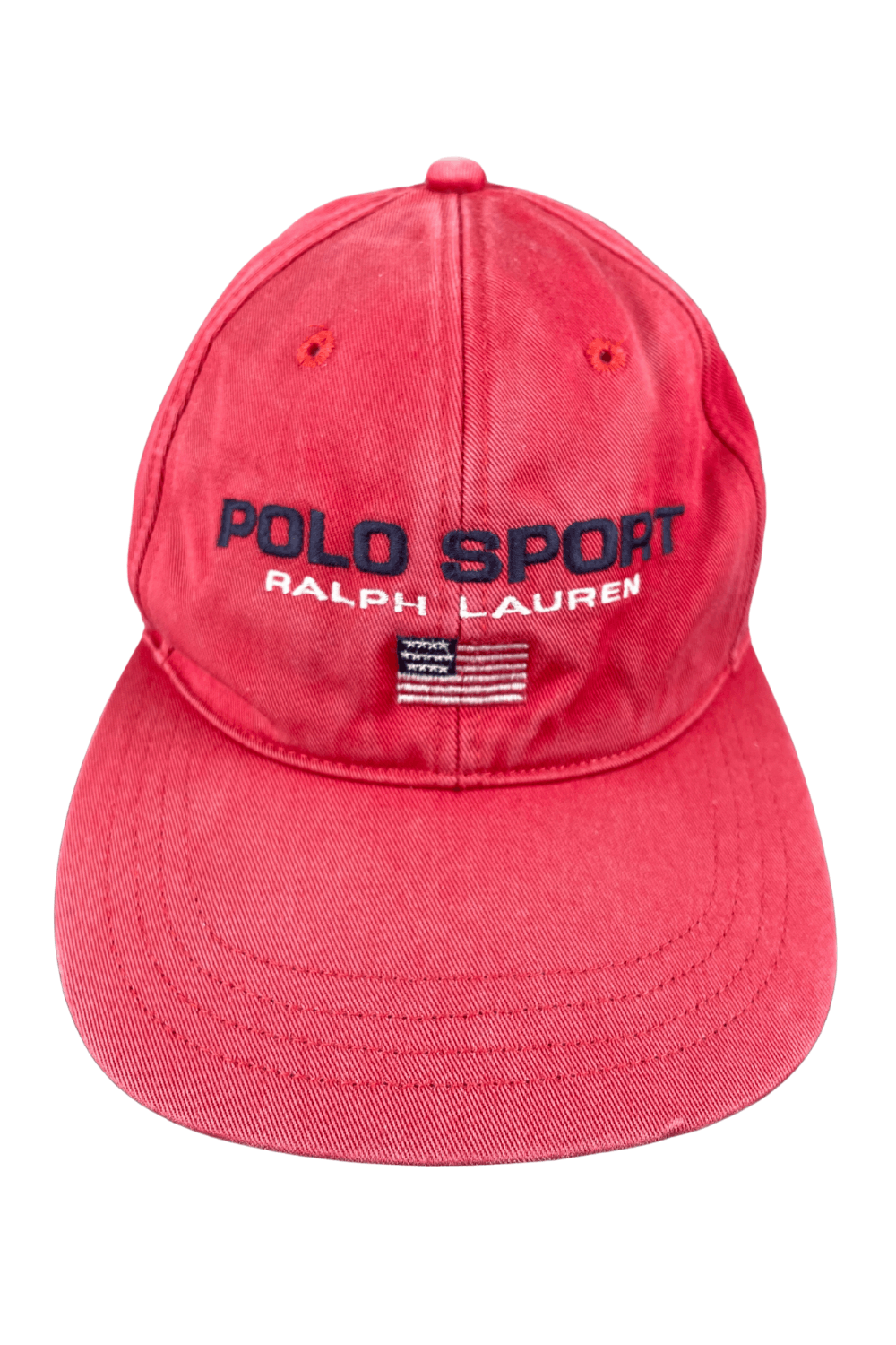 Polo Ralph Lauren 1996 Polo Sport US-Flag Chino Cap | OG Taiwan Production Size ONE SIZE - 1 Thumbnail