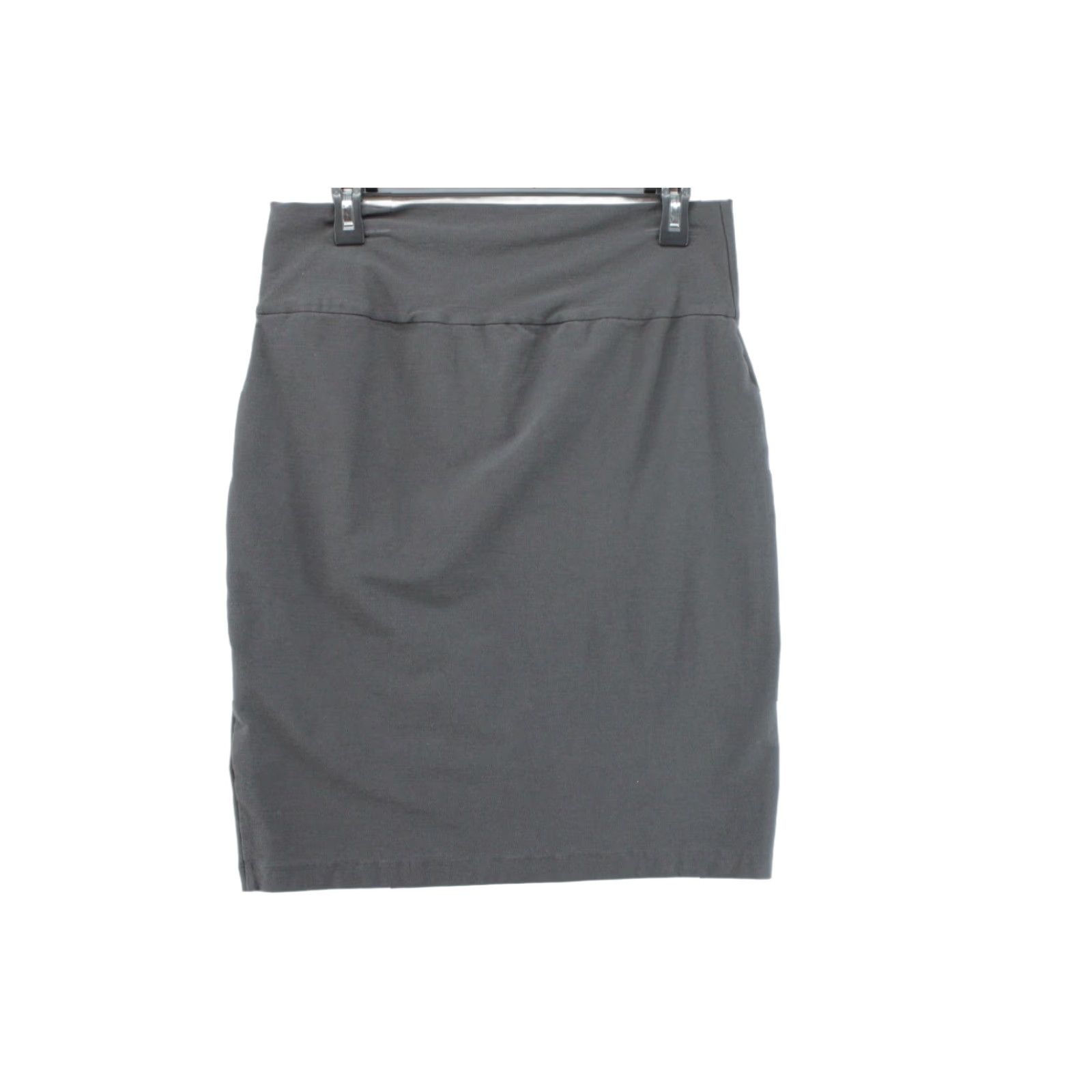 Eileen Fisher Eileen Fisher Skirt Womens M Dark Gray Pencil Stretch Capsule Goth Minimalist Size 32" / US 10 / IT 46 - 1 Thumbnail